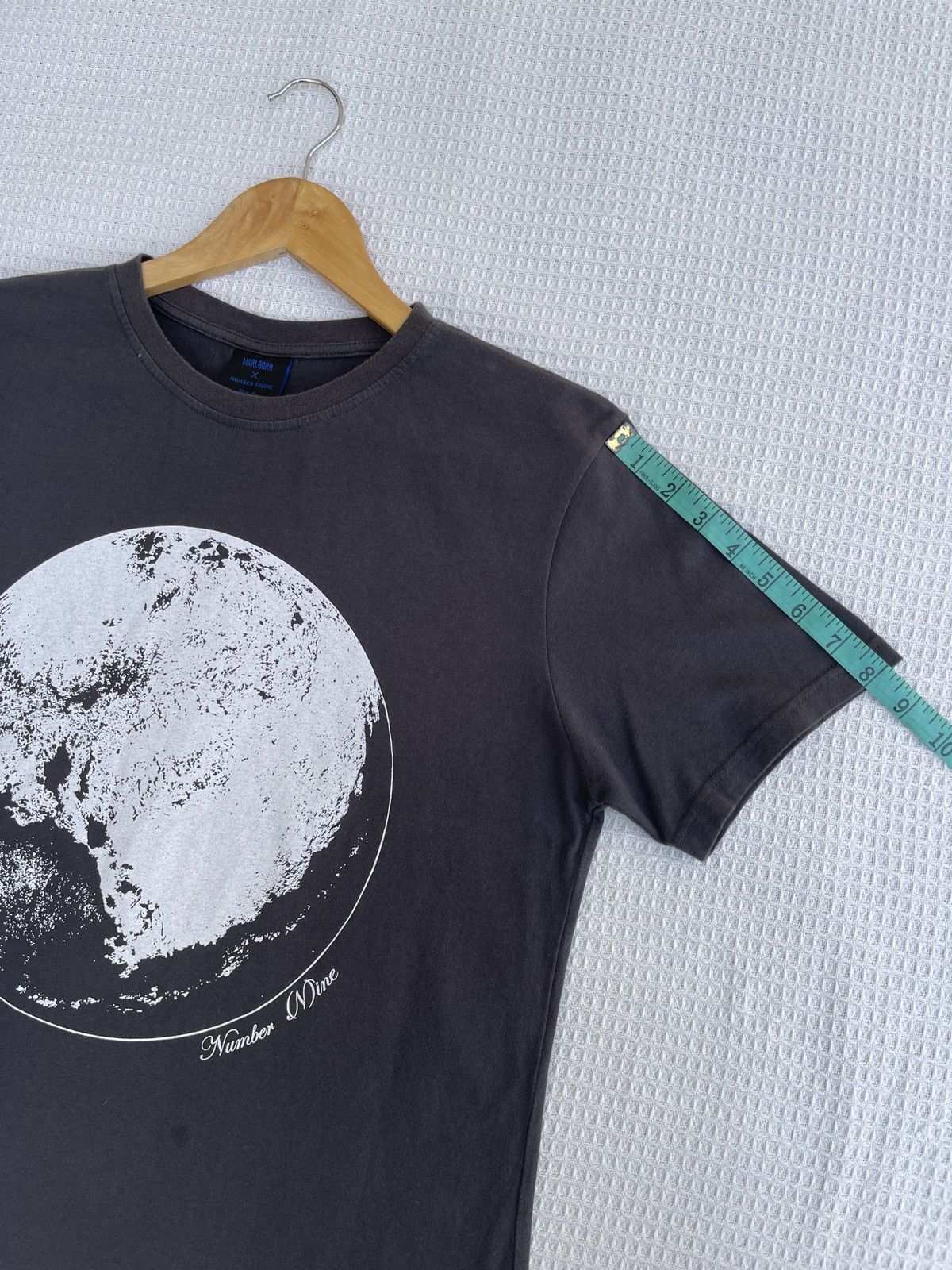 Marlboro LastDrop🔥Rare🔥Number (N)ine X Marlboro Super Moon Grey Tee Size US M / EU 48-50 / 2 - 9 Thumbnail