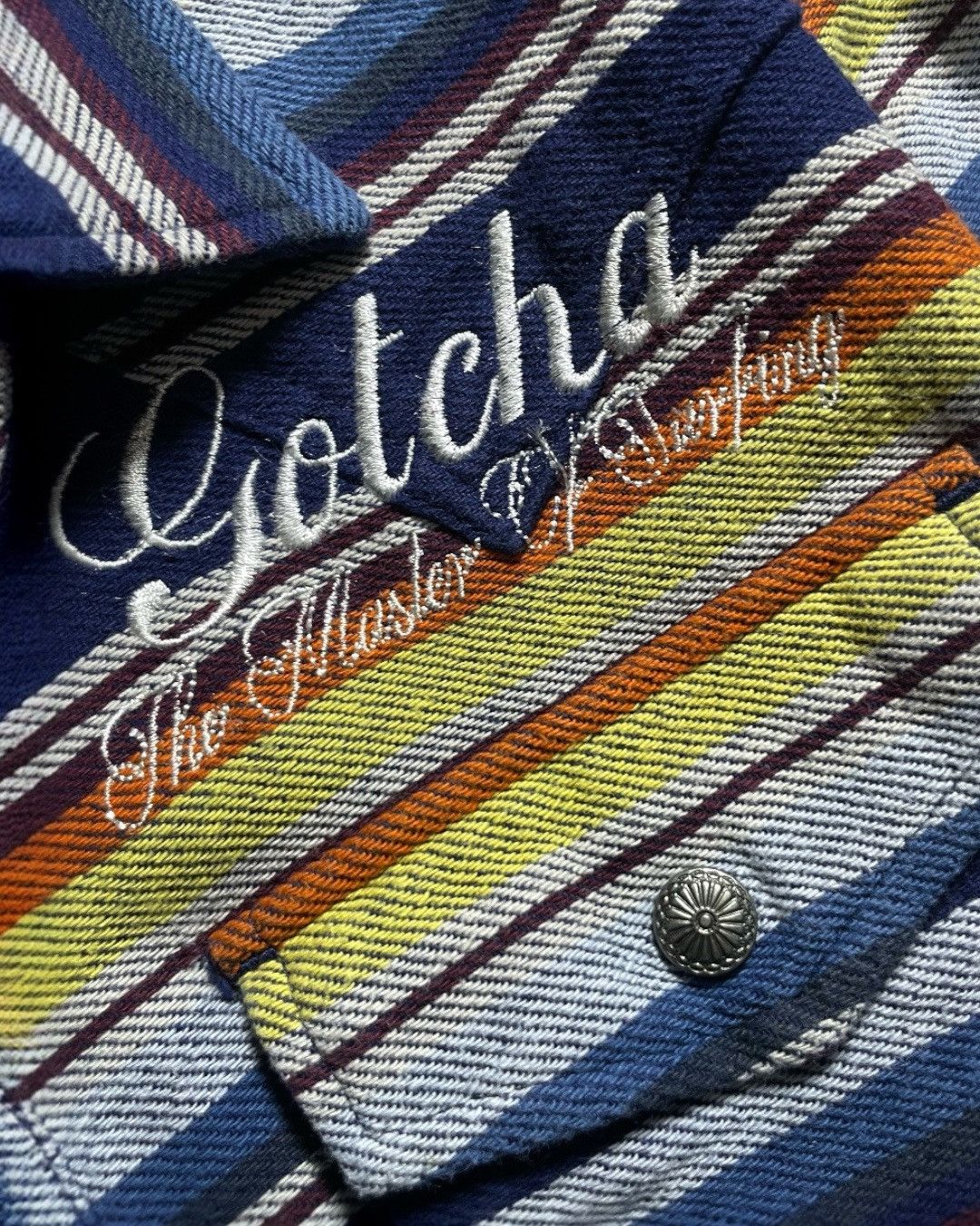 Japanese Brand HEAVY FLANNEL SHIRT WESTERN GOTCHA JAPAN SIZE M fit S Size US S / EU 44-46 / 1 - 6 Thumbnail