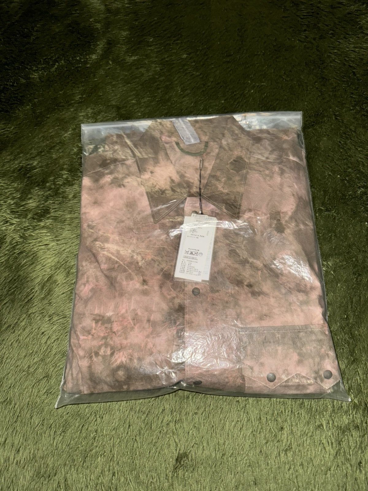 EASTLOGUE [L] Unaffected Tie-Dye Cropped Western Shirt Size US L / EU 52-54 / 3 - 11 Thumbnail