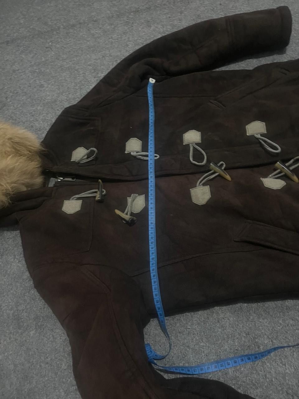 14th Addiction Japanesse Louis Chavlon Sheepskin Duffle Coat Brown Size US M / EU 48-50 / 2 - 8 Thumbnail