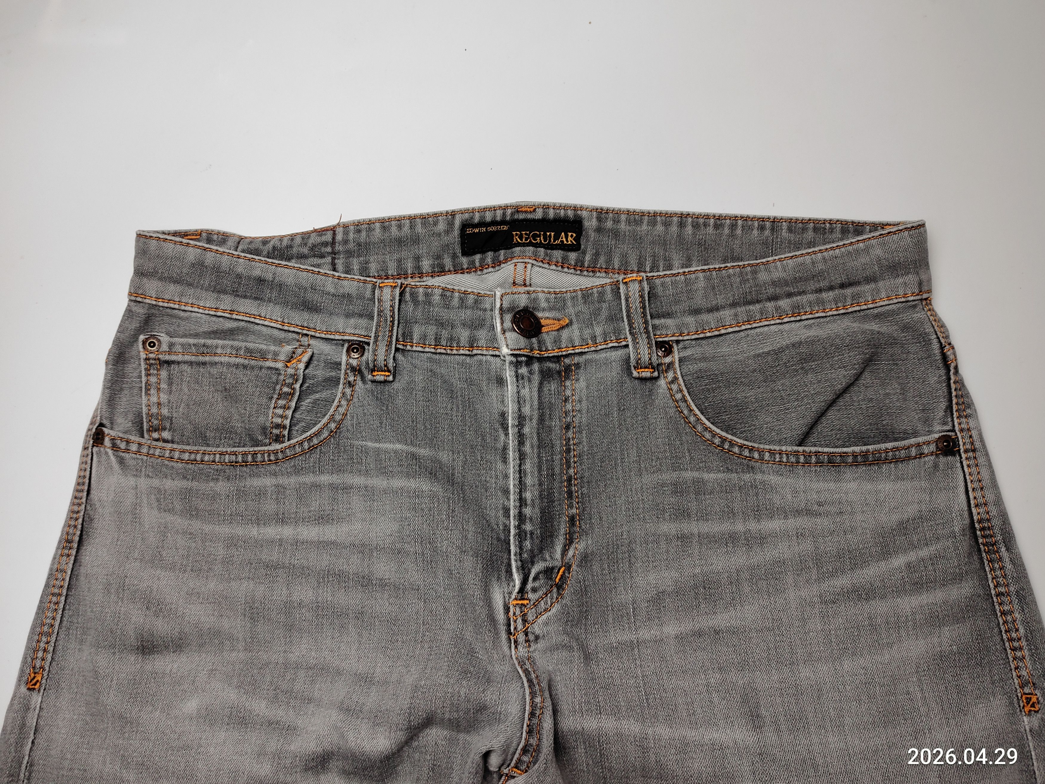 Edwin Vintage Distressed Denim Edwin 503 Zero Size US 36 / EU 52 - 3 Thumbnail