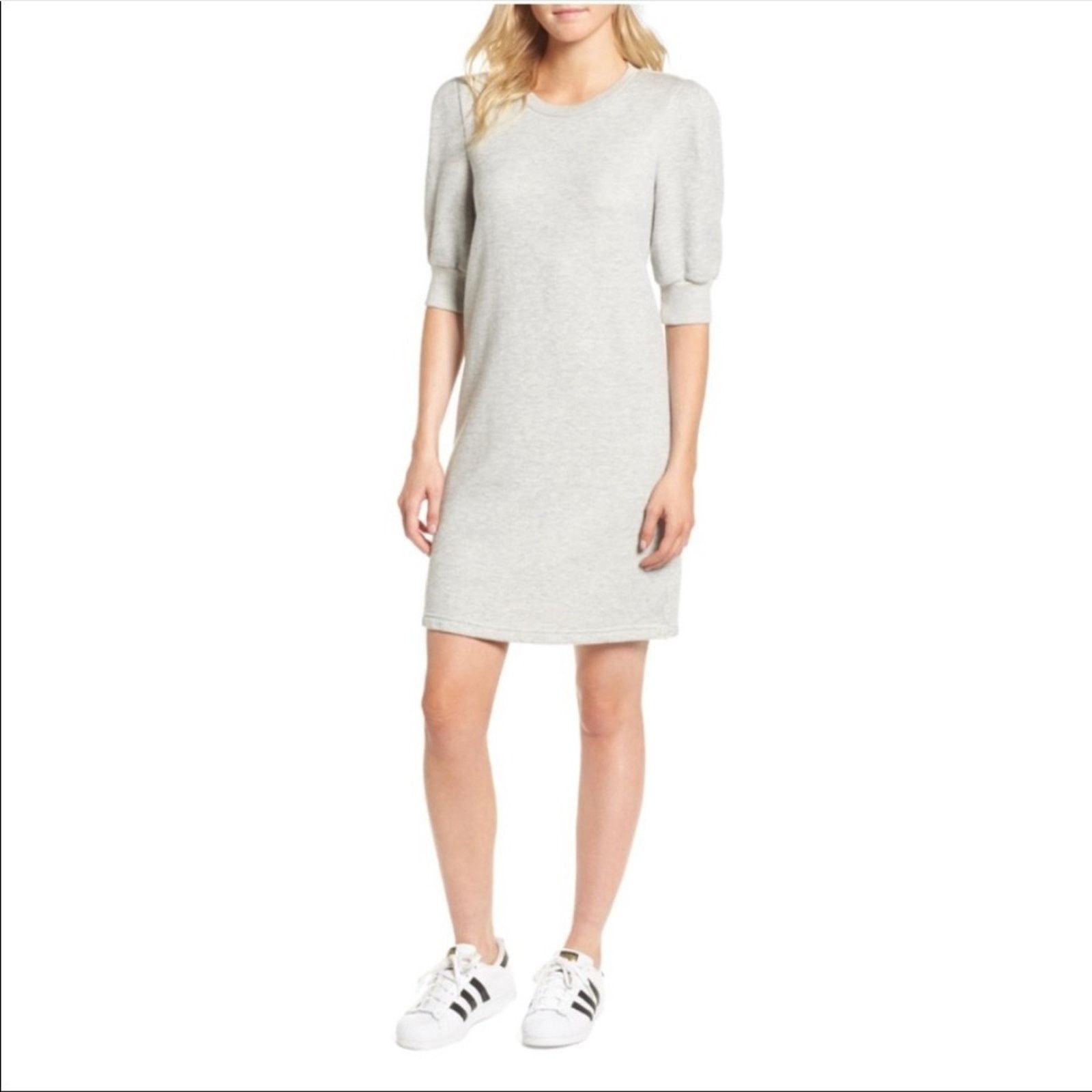 Current/Elliot Current/Elliott grey terry cloth lined Sweatshirt mini Dress Size M / US 6-8 / IT 42-44 - 1 Thumbnail