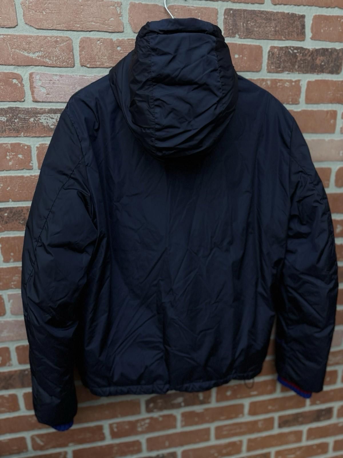 Gucci Gucci Men’s Color Block Puffer Jacket Size (52) Navy Blue Size US L / EU 52-54 / 3 - 9 Thumbnail