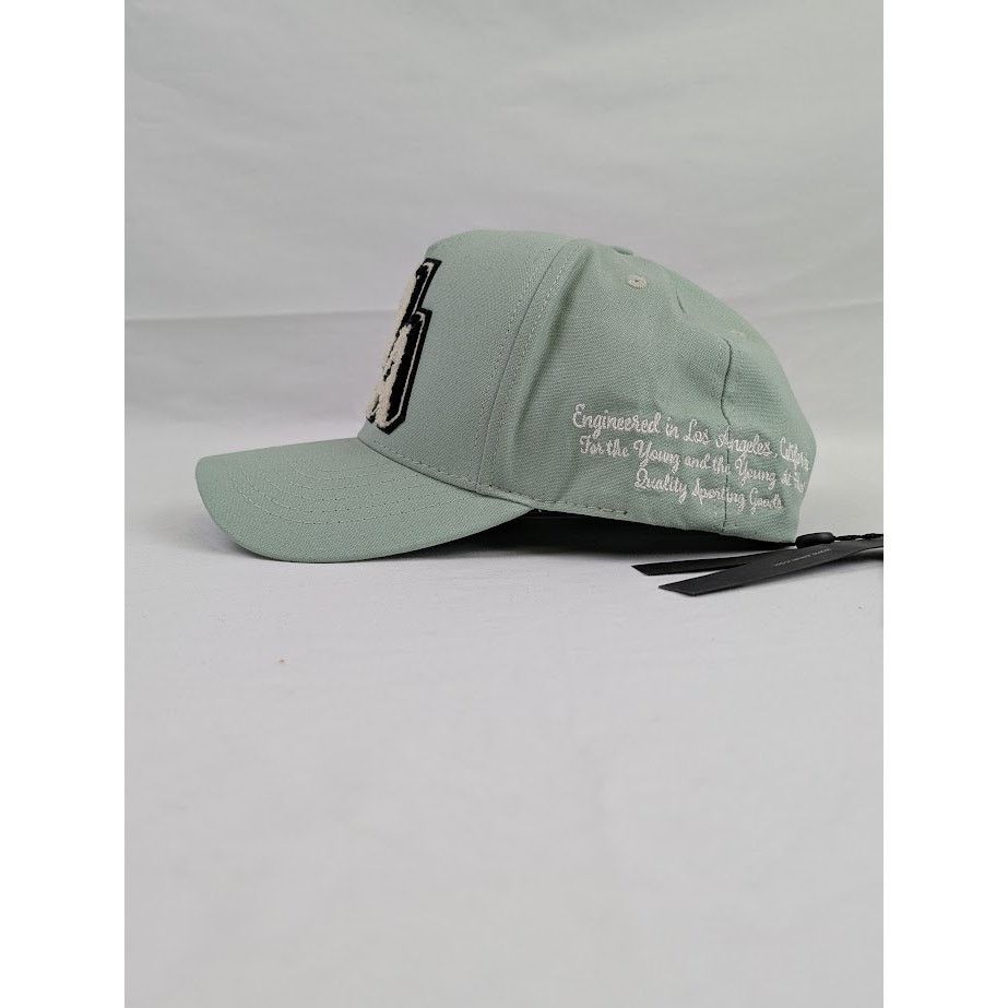 Amiri o1rshd1 Q:2 / Size: OS / Chenille MA Patch Canvas Hat/Cap Size ONE SIZE - 3 Thumbnail