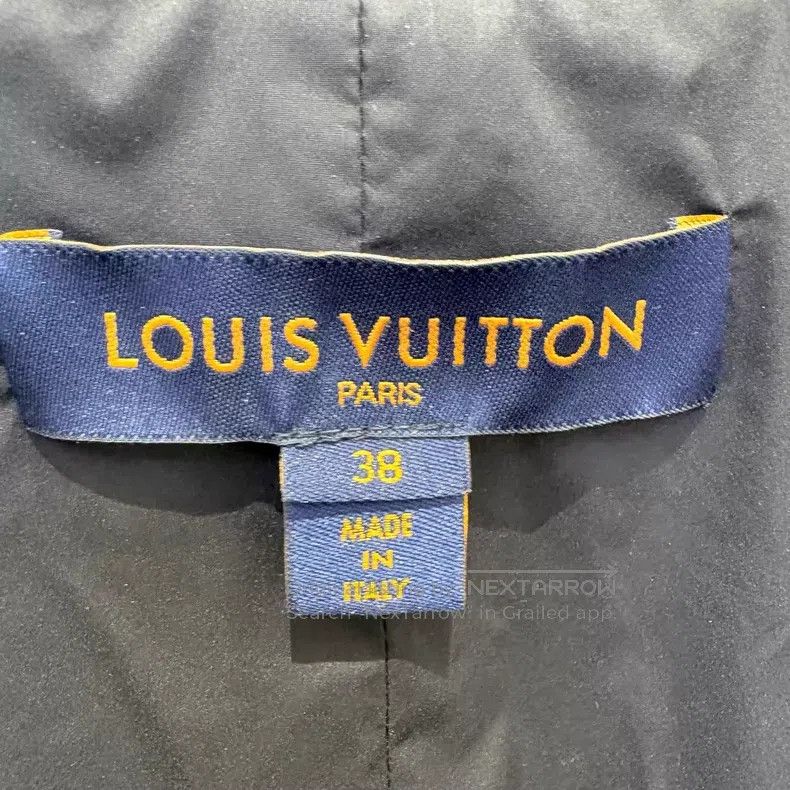 Louis Vuitton Louis Vuitton Brown full logo polar fleece hooded jacket Size XS / US 0-2 / IT 36-38 - 7 Thumbnail