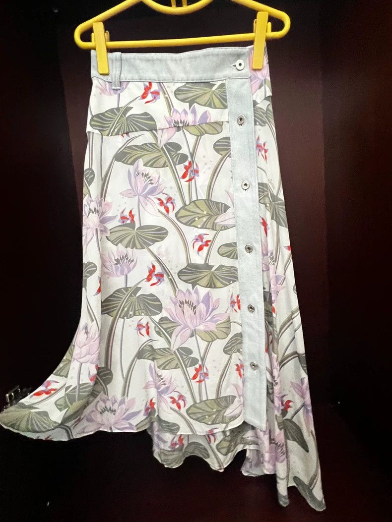 Loewe LOEWE Mulberry silk half skirt Size 25" / US 0 / IT 36 - 8 Thumbnail