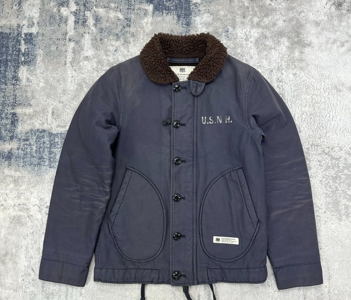 Neighborhood Neighborhood 14AW N-1 Deck Jacket Padded Coat J16 Size US S / EU 44-46 / 1 - 1 Thumbnail