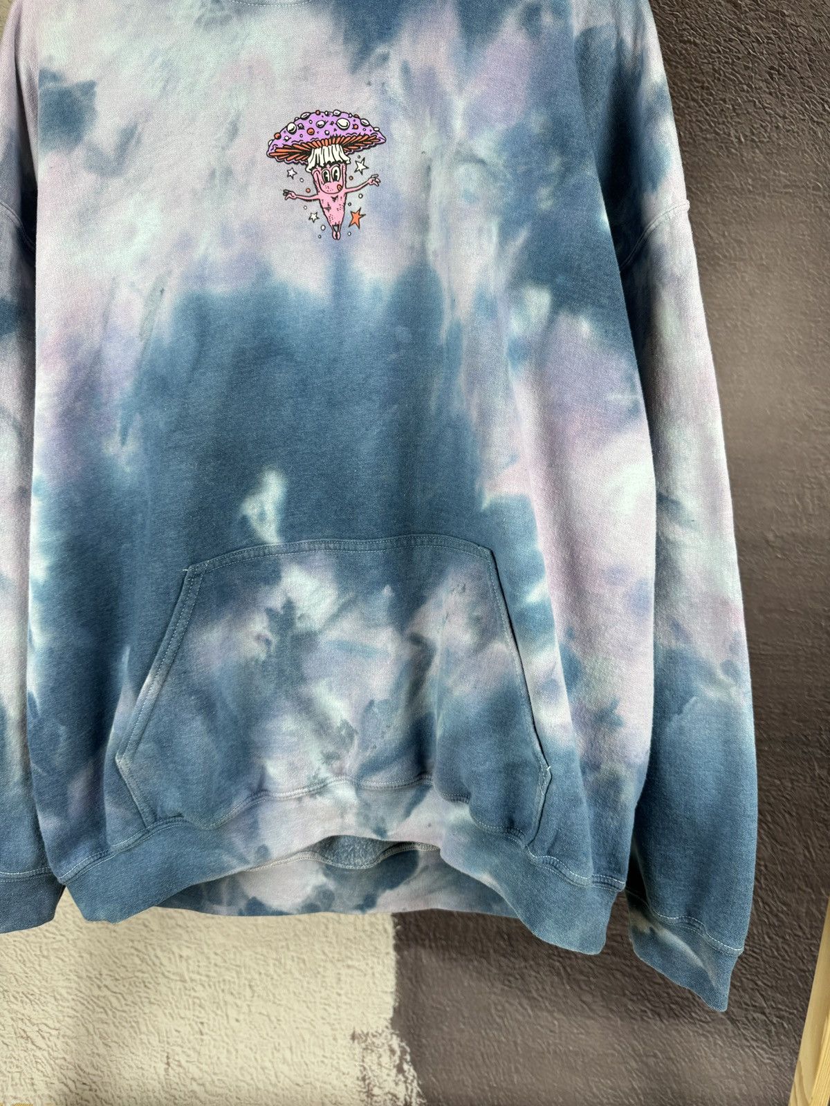 A.LAB A Lab Mushroom Trip Oversized tie-dye multicoloured hoodie Size US L / EU 52-54 / 3 - 6 Thumbnail
