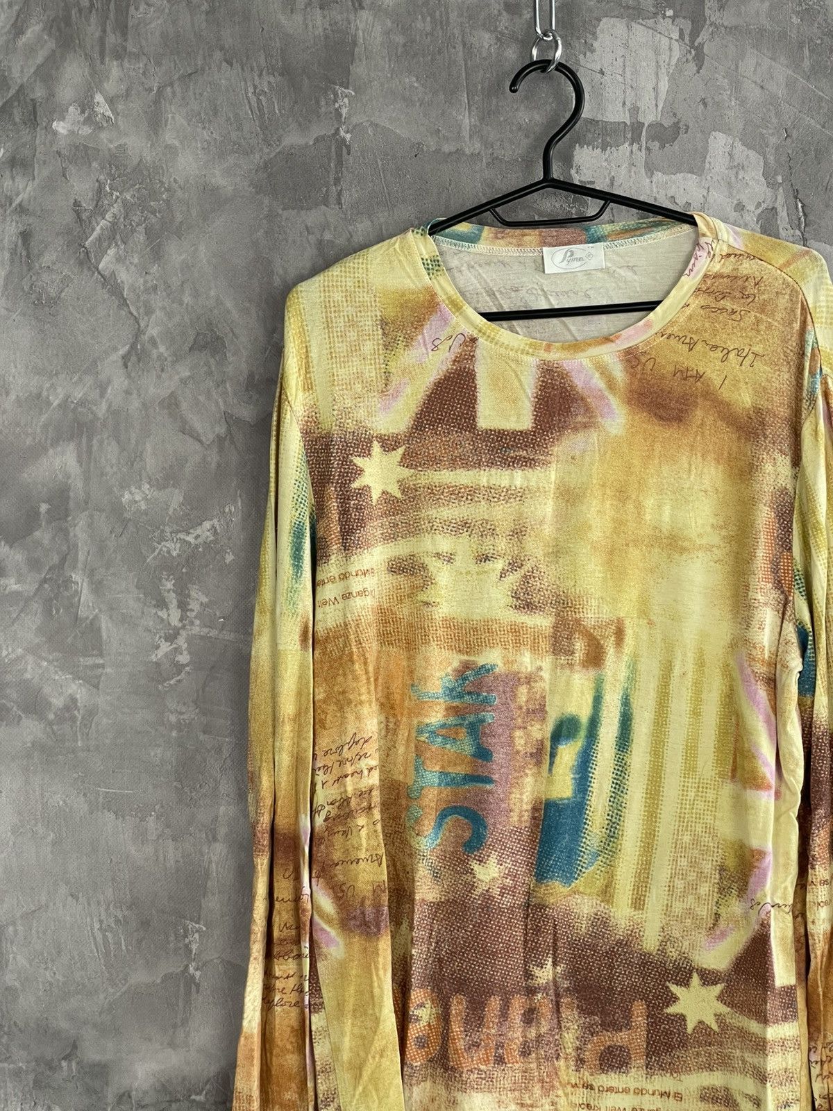 Vintage Y2K Crazy Vintage Diesel Style Avant Garde Longsleeve Size US M / EU 48-50 / 2 - 3 Thumbnail