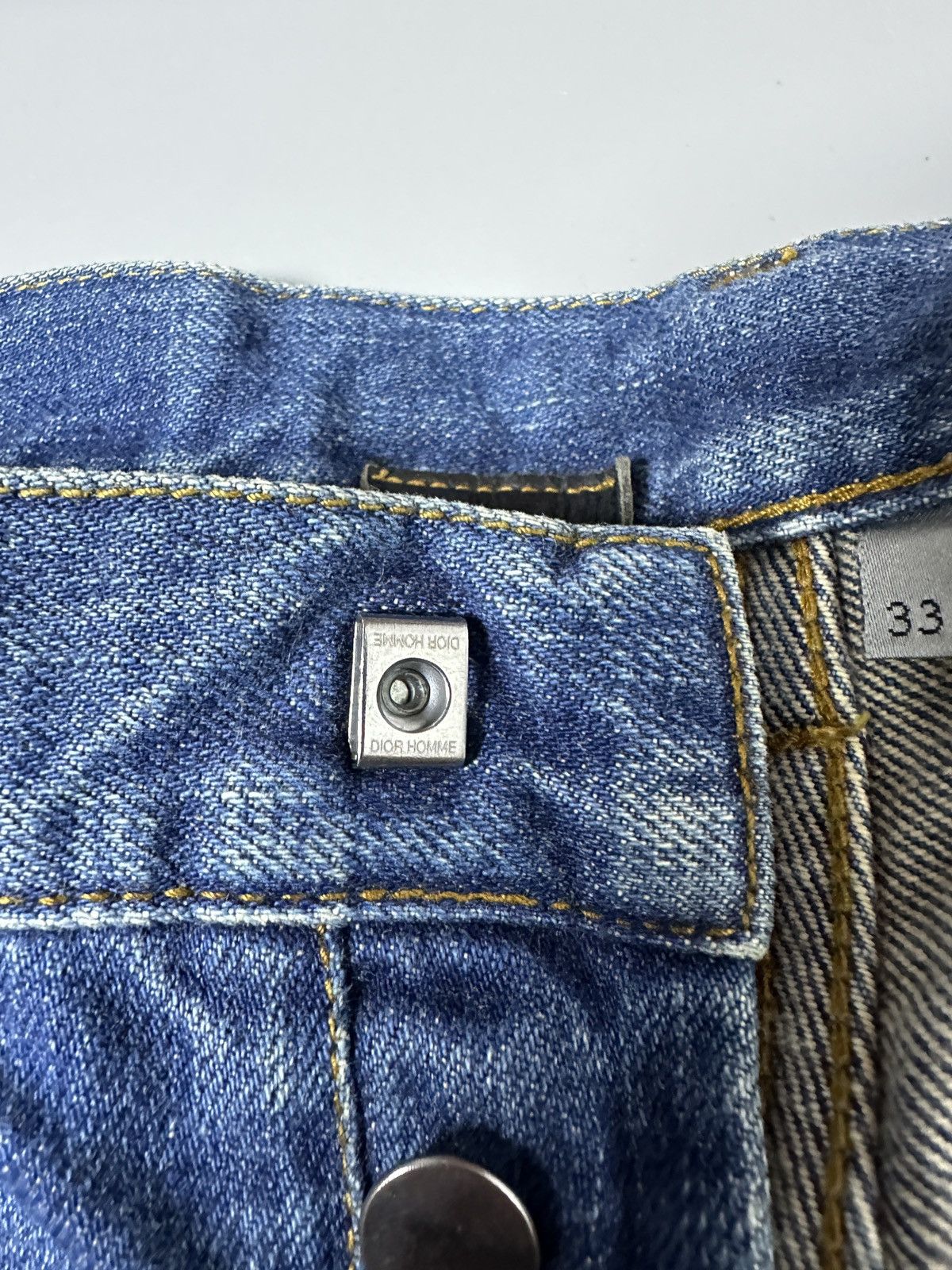 Dior × Hedi Slimane Dior — Hedi Slimane — Clawmark Denim / Altered & Resized Size US 33 - 5 Thumbnail