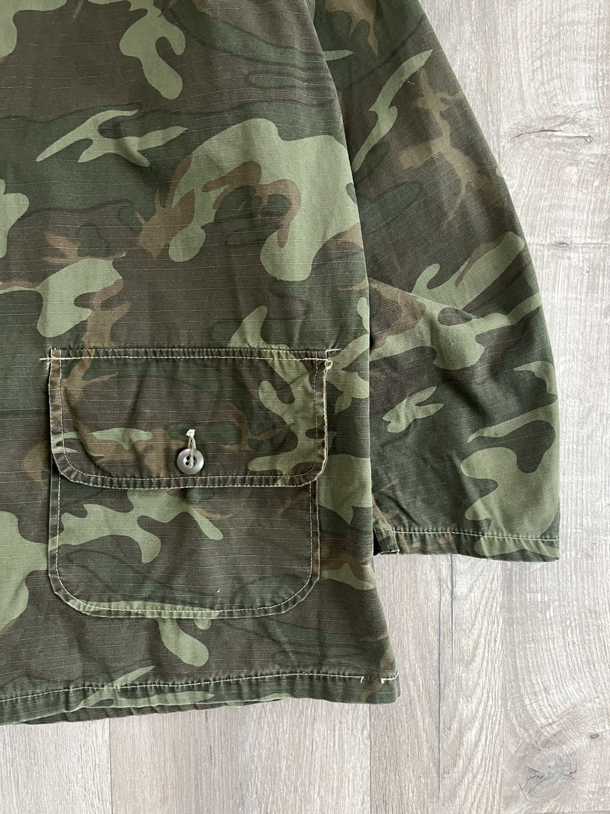 SafTbak Vintage SafTbak Woodland Camo Jacket Size US L / EU 52-54 / 3 - 4 Thumbnail