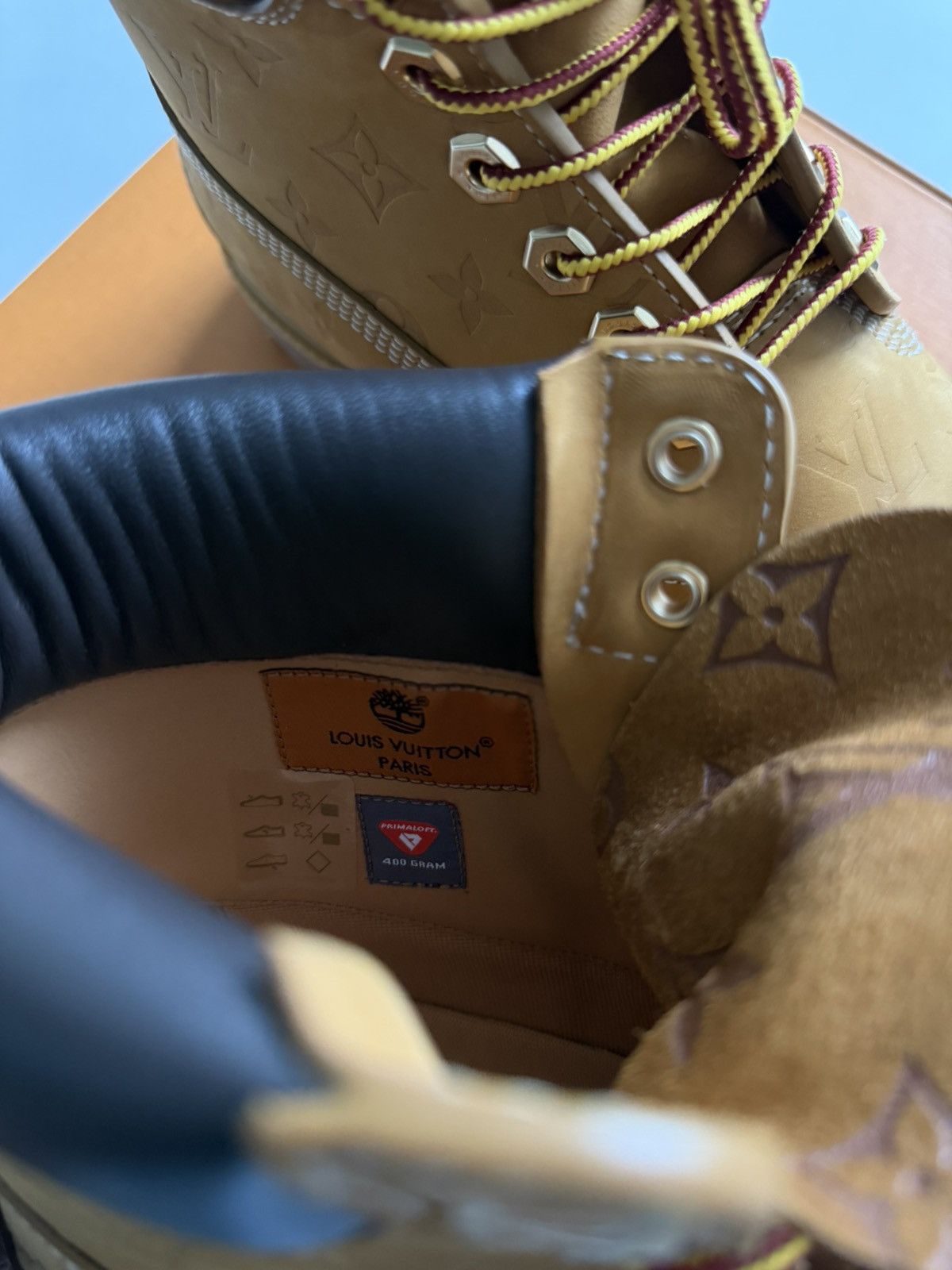 Louis Vuitton × Timberland Louis Vuitton Timberland Monogram 6 Inch Boot Size US 9 / EU 42 - 7 Thumbnail