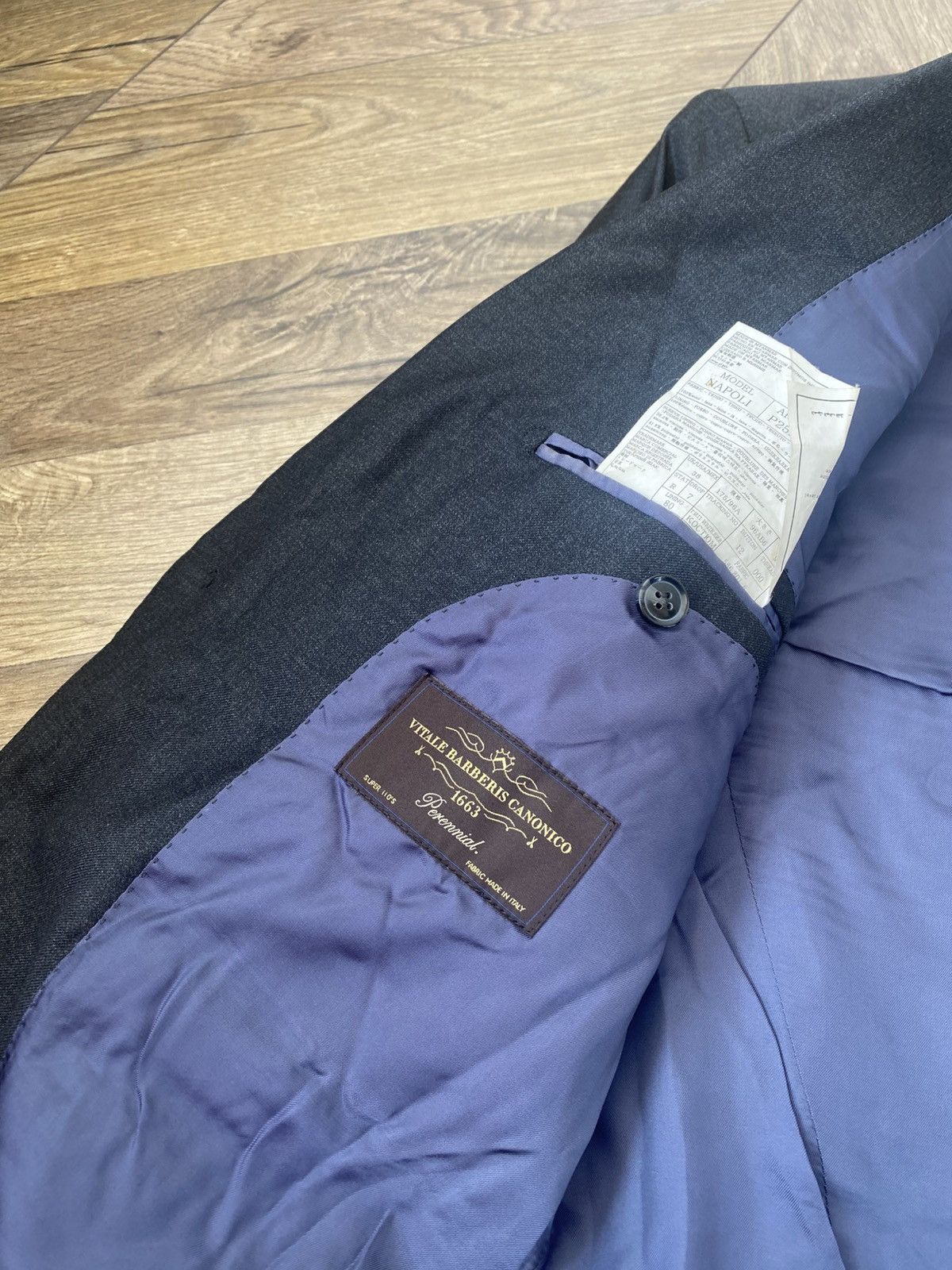 Suitsupply Vintage SuitSupply Napoli Old money style rare suit Size 48R - 6 Thumbnail
