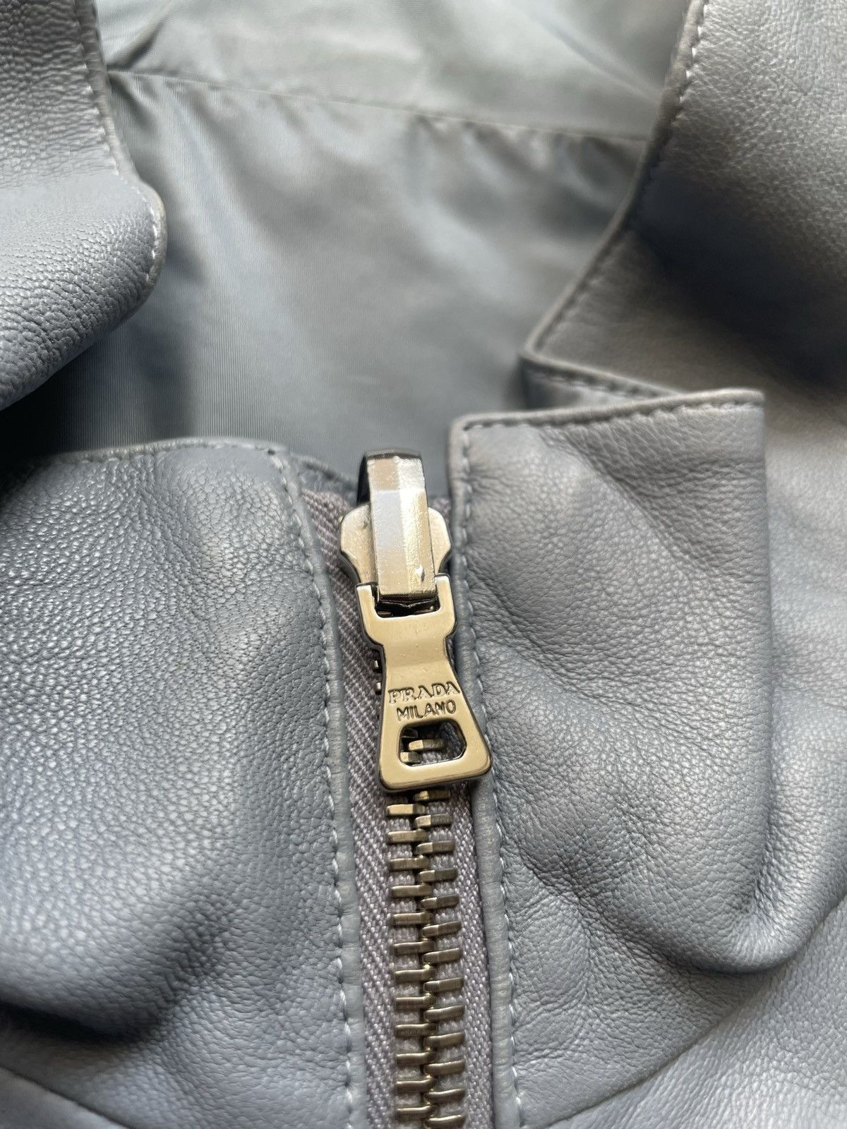 Prada Prada Leather/Nylon Reversible Jacket Size US M / EU 48-50 / 2 - 7 Thumbnail