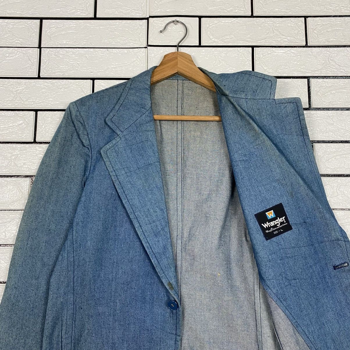 Wrangler 📌Vintage Chore Worker Denim Jacket Wrangler Size US L / EU 52-54 / 3 - 13 Thumbnail