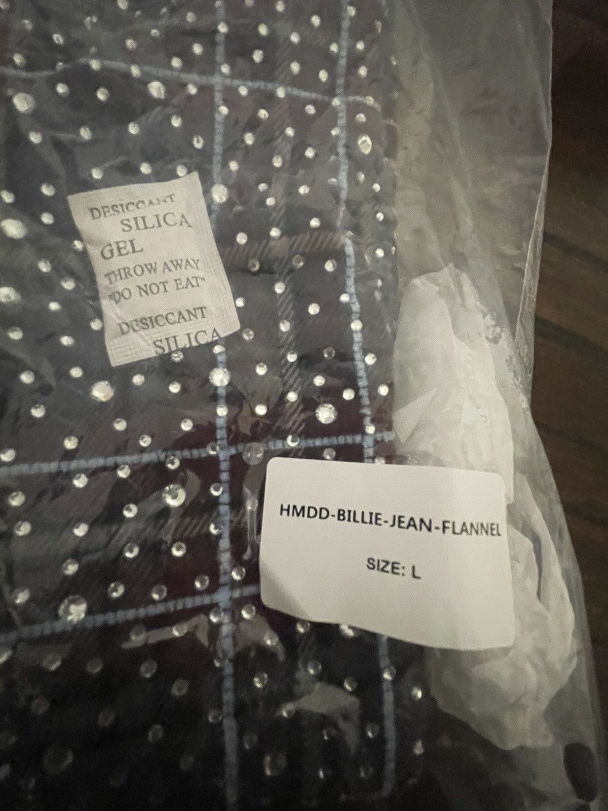 HMDD Hmdd flannel / disco flannel / billie jean Size US L / EU 52-54 / 3 - 4 Thumbnail