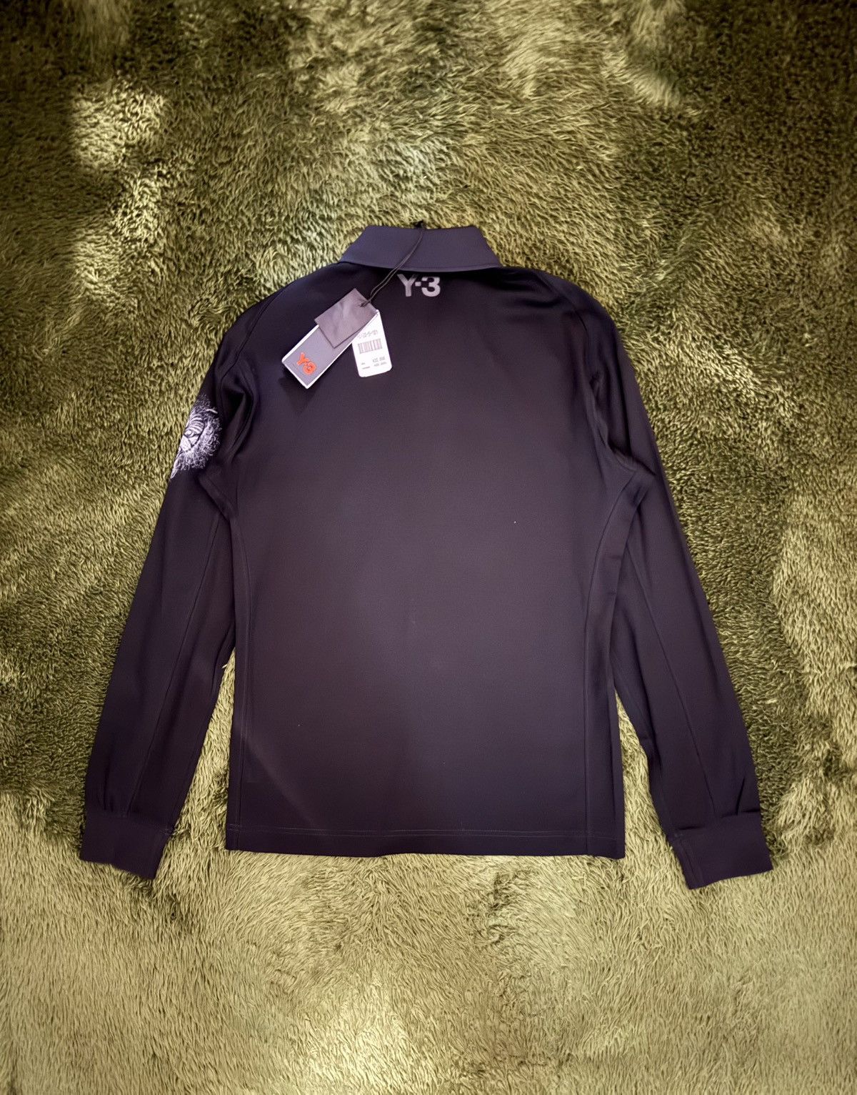 Y-3 Y-3 Yohji Yamamoto New Zealand All Blacks Long Sleeve Polo Size US XS / EU 42 / 0 - 8 Thumbnail