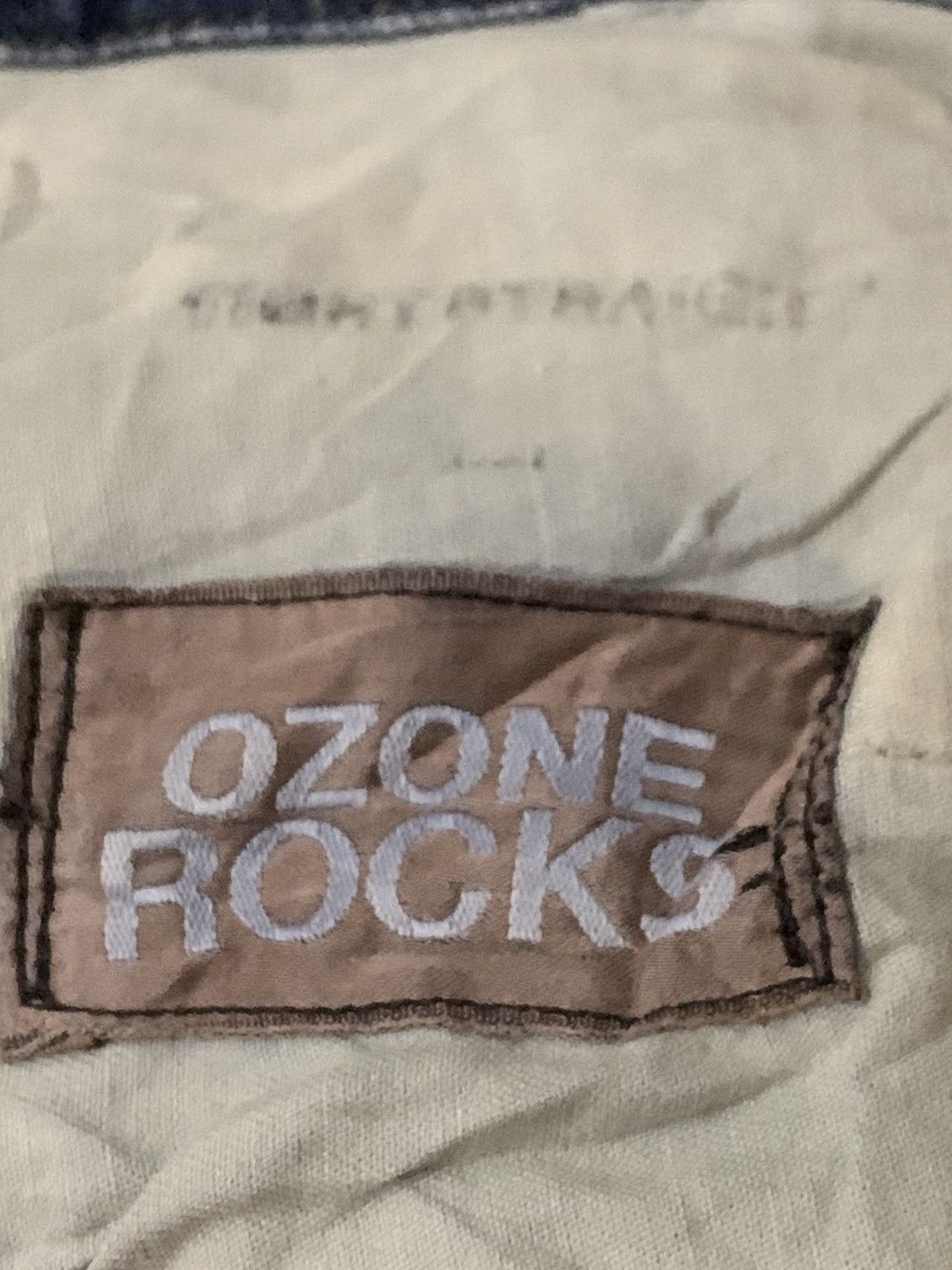 If Six Was Nine Ozone Rocks Distress Denim Patchworh Selvedge Jeans Size US 32 / EU 48 - 7 Thumbnail