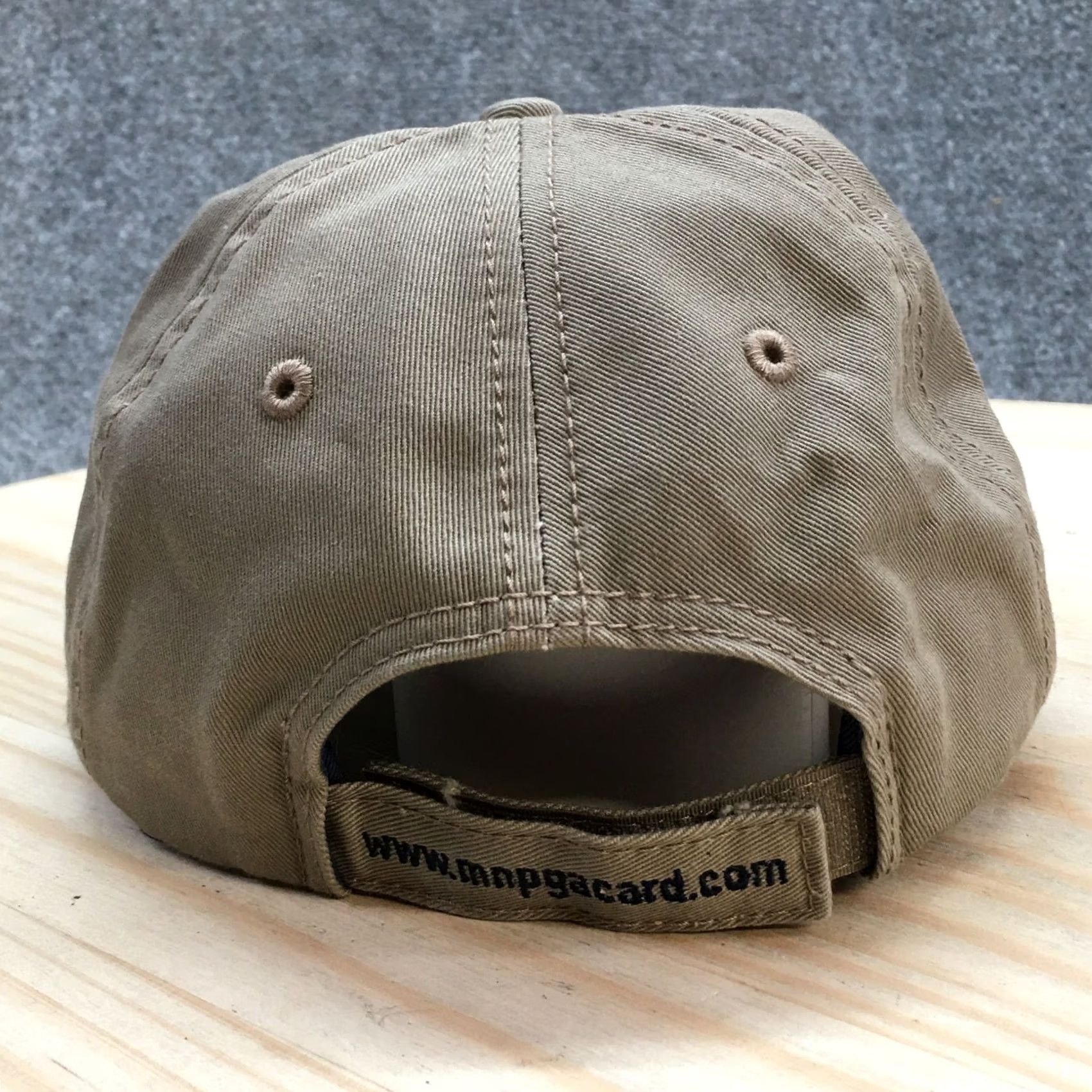 Vintage PGA Minnesota Section Baseball Cap Hat Mens OS Beige Adjustable Embroidered Size ONE SIZE - 6 Thumbnail