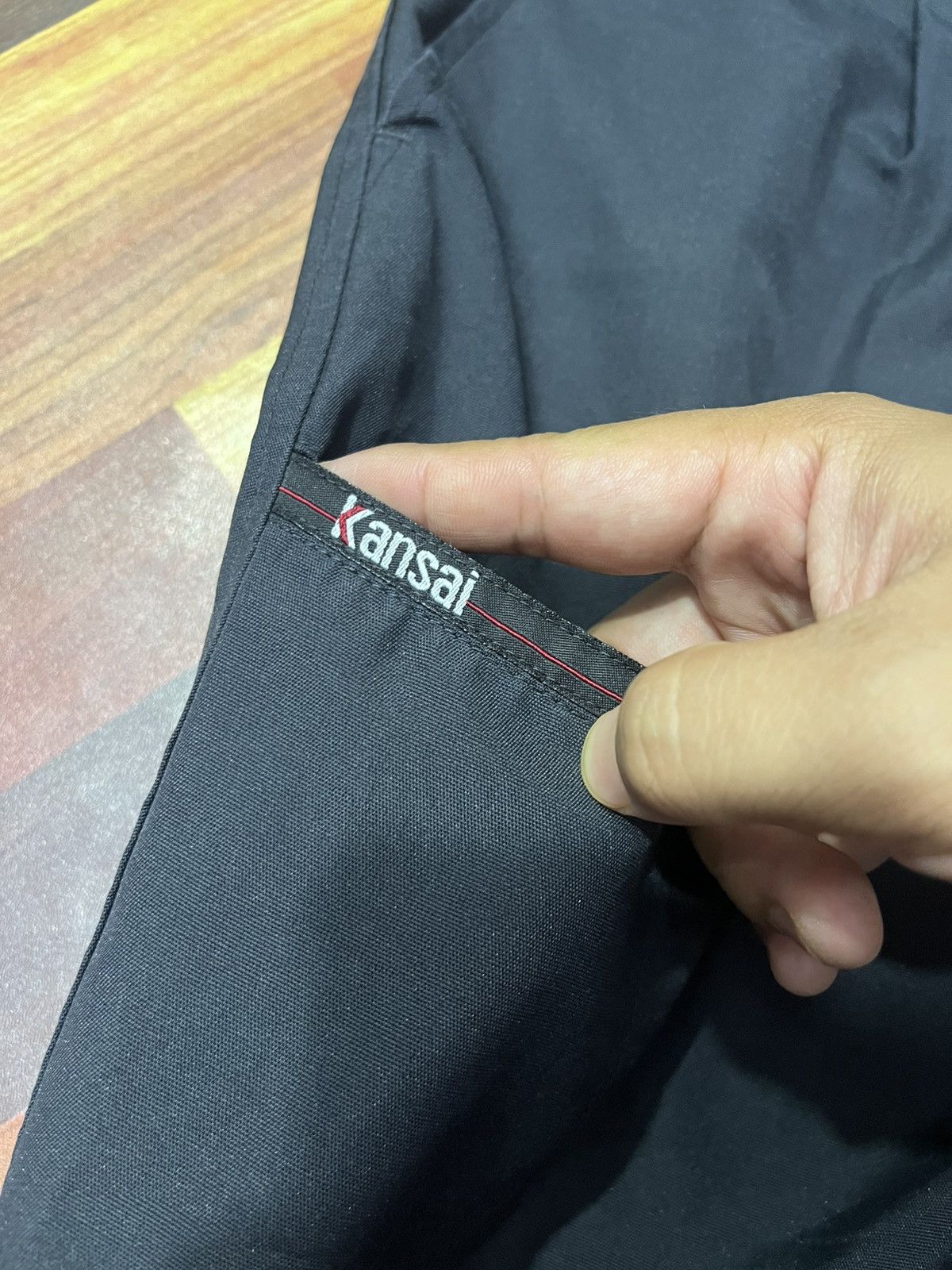 Kansai Yamamoto Kansai Uniform Cargo Pants Black Tactical Work Size US 30 / EU 46 - 4 Thumbnail