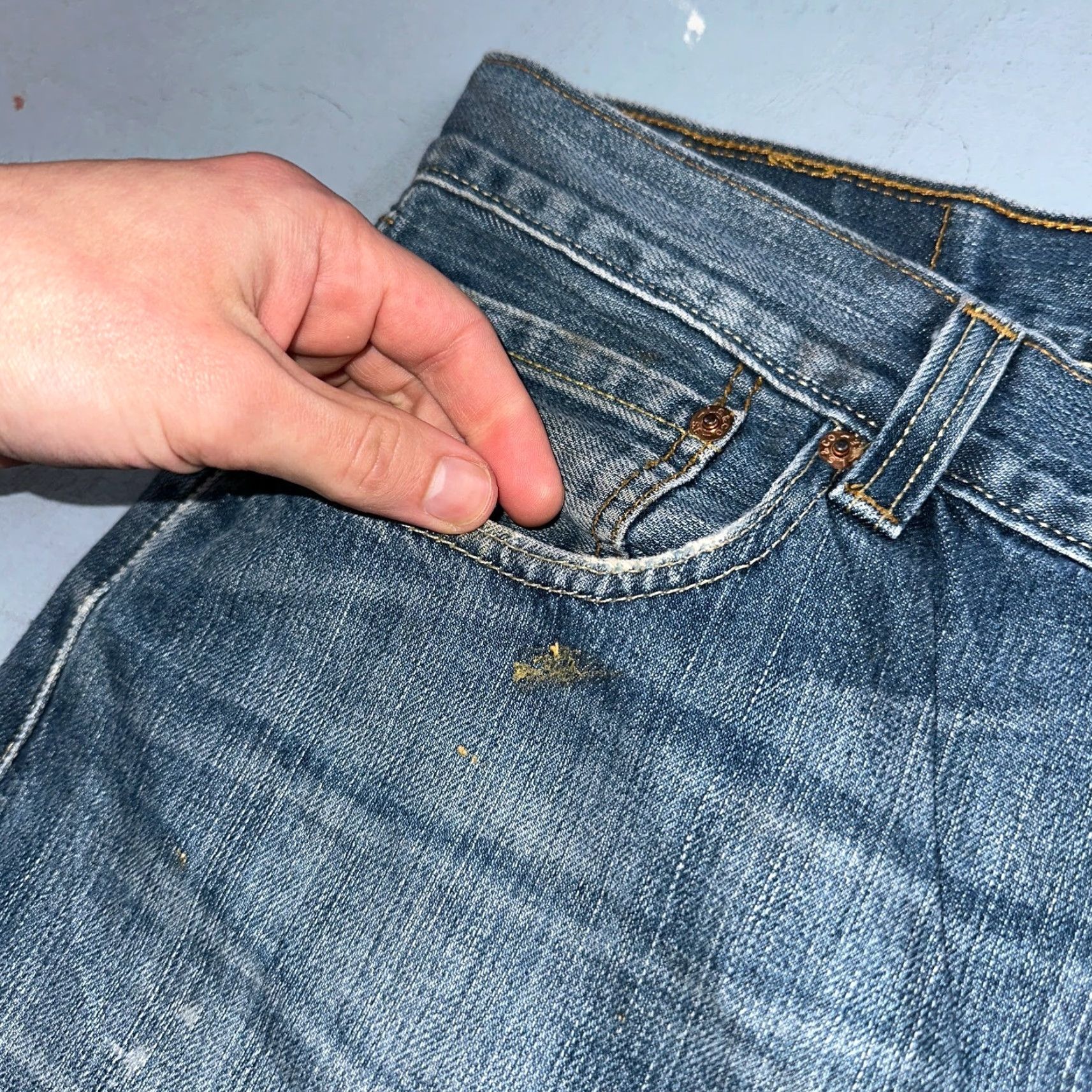 Levi's VINTAGE Levi's 501 Jeans Straight Men 36 Regular Blue 30Y2K 90s Denim Mid Rise Act 35x29 Size US 36 / EU 52 - 7 Thumbnail