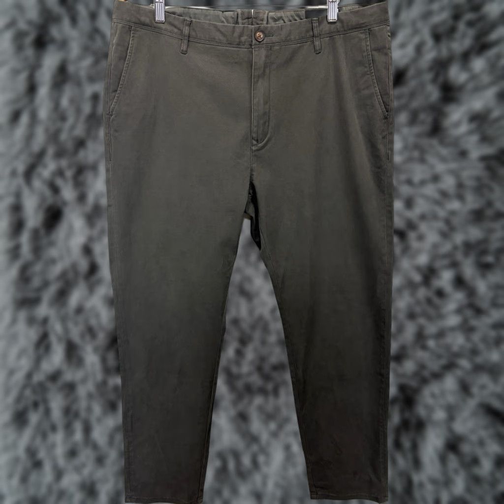 Mott & Bow Mott & Bow The Twill Chino Pants Mens Size 40x32 Brown Stretch Casual Business Workwear Size US 40 / EU 56 - 1 Thumbnail