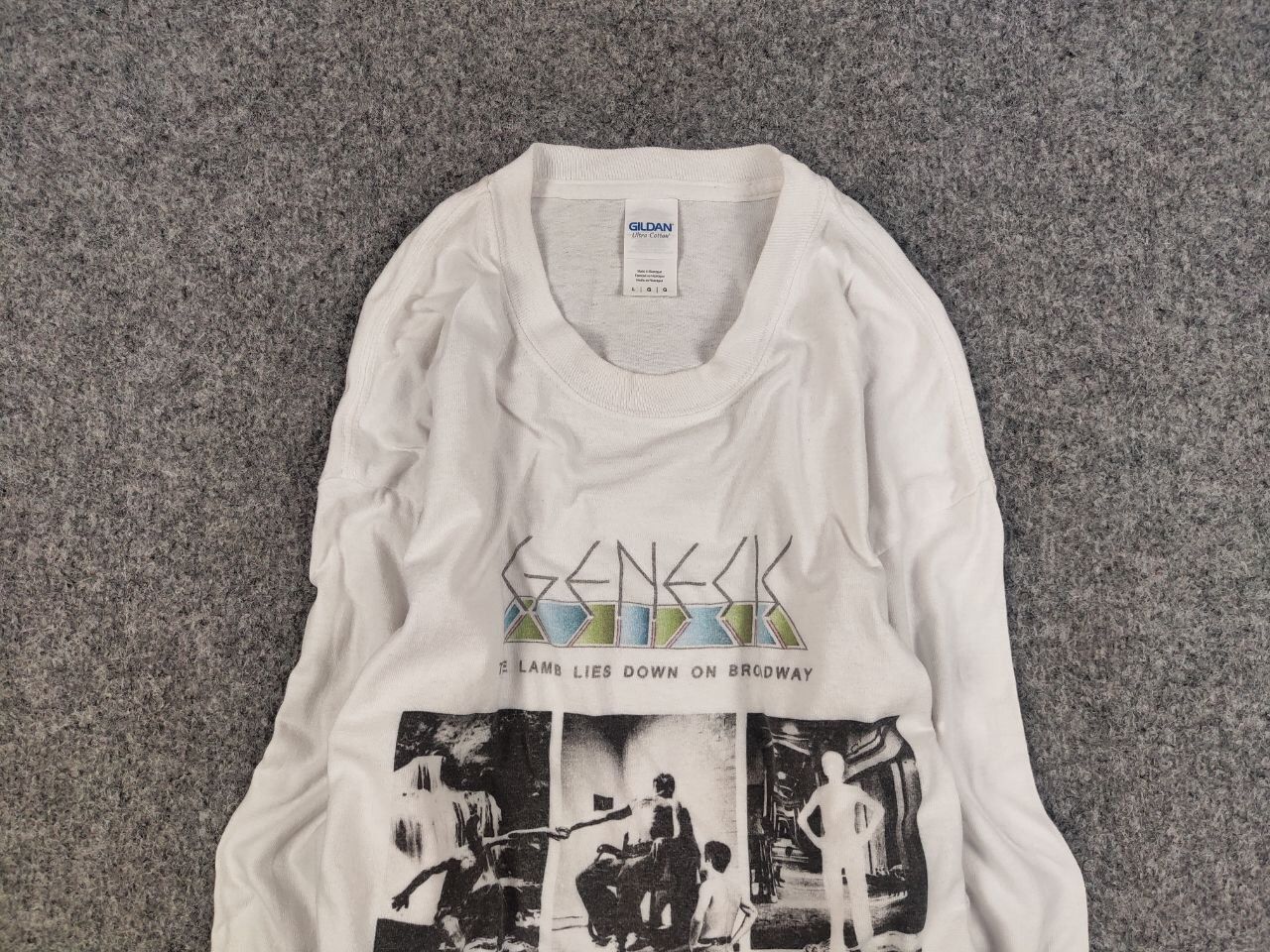 Band Tees Vintage Genesis Lamb Lies Down Broadway Long Sleeve t shirt Size US L / EU 52-54 / 3 - 8 Thumbnail