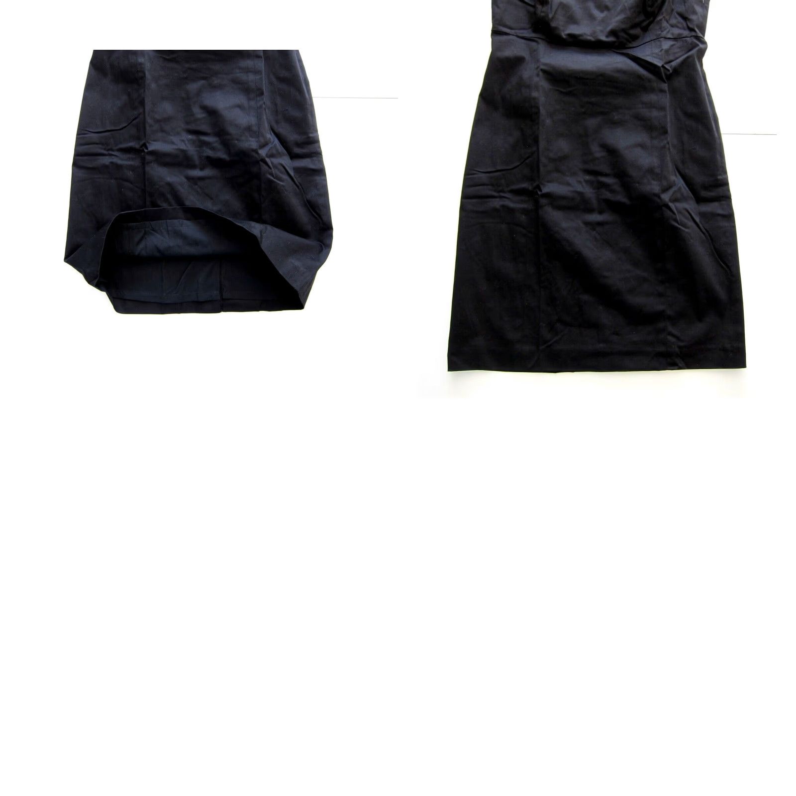 Jones New York NWT Jones New York Signature Black Cotton Stretch Cap Sleeve Sheath Dress 10 Size L / US 10 / IT 46 - 8 Thumbnail
