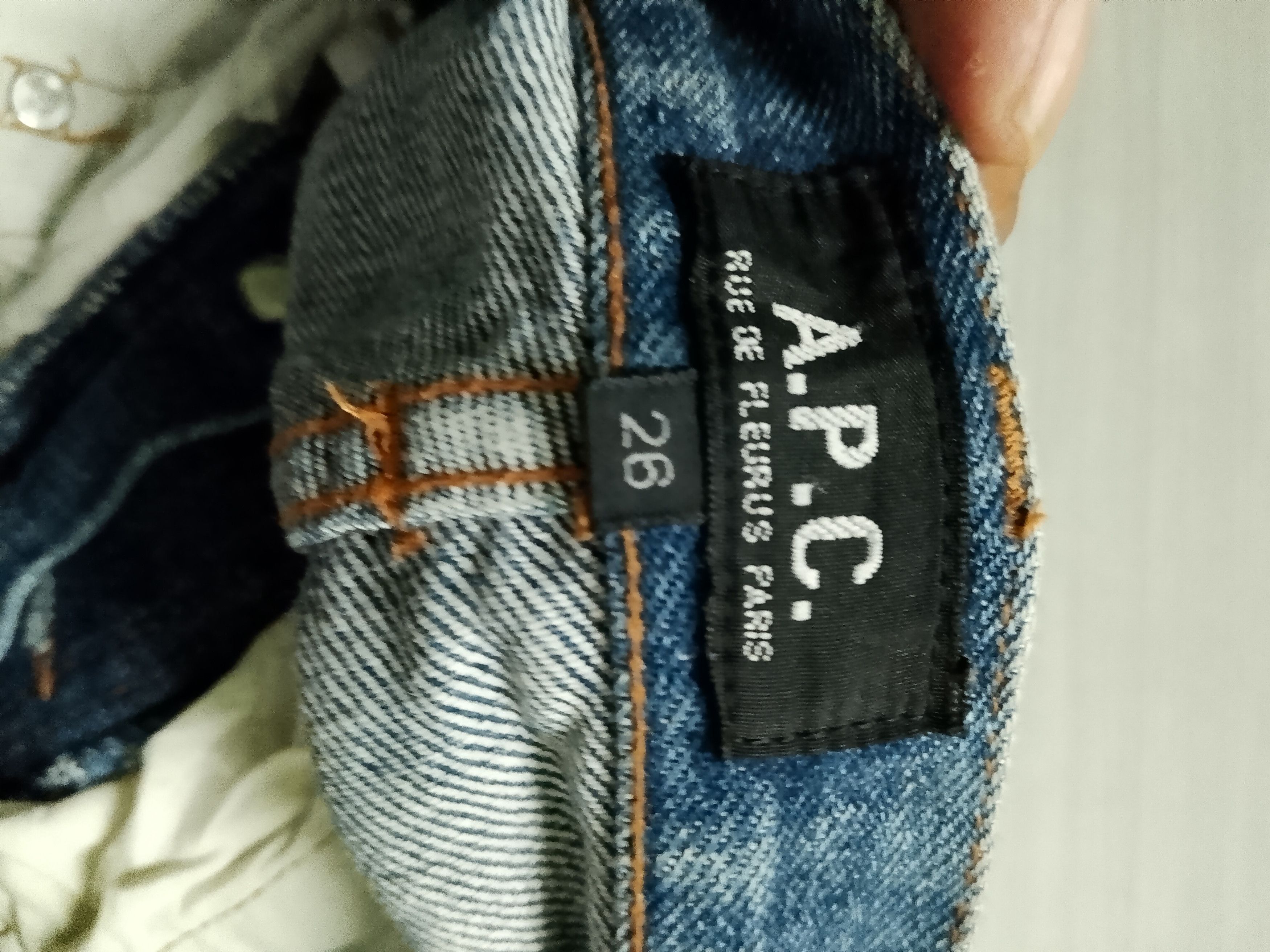 A.P.C. × Designer A.P.C denim pant Size US 26 / EU 42 - 6 Thumbnail