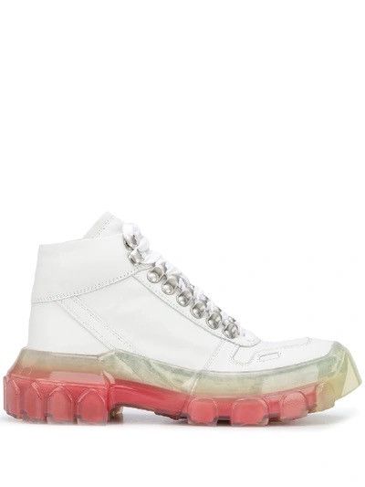 Rick Owens Rick Owens Bubblegum Lace Tractor Boot Sneakers - Sz 41 Size US 8 / EU 41 - 2 Thumbnail