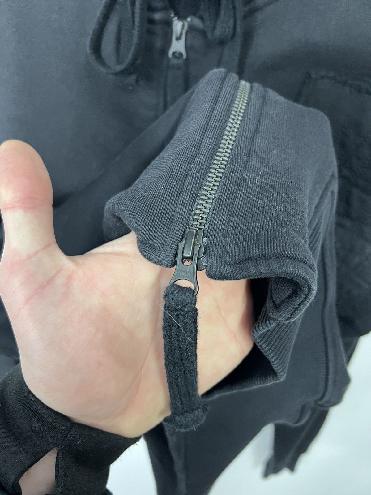 Thom Krom Vintage y2k Avant garde opium Thom Krom Oversized Zip Hoodie Size US S / EU 44-46 / 1 - 5 Thumbnail