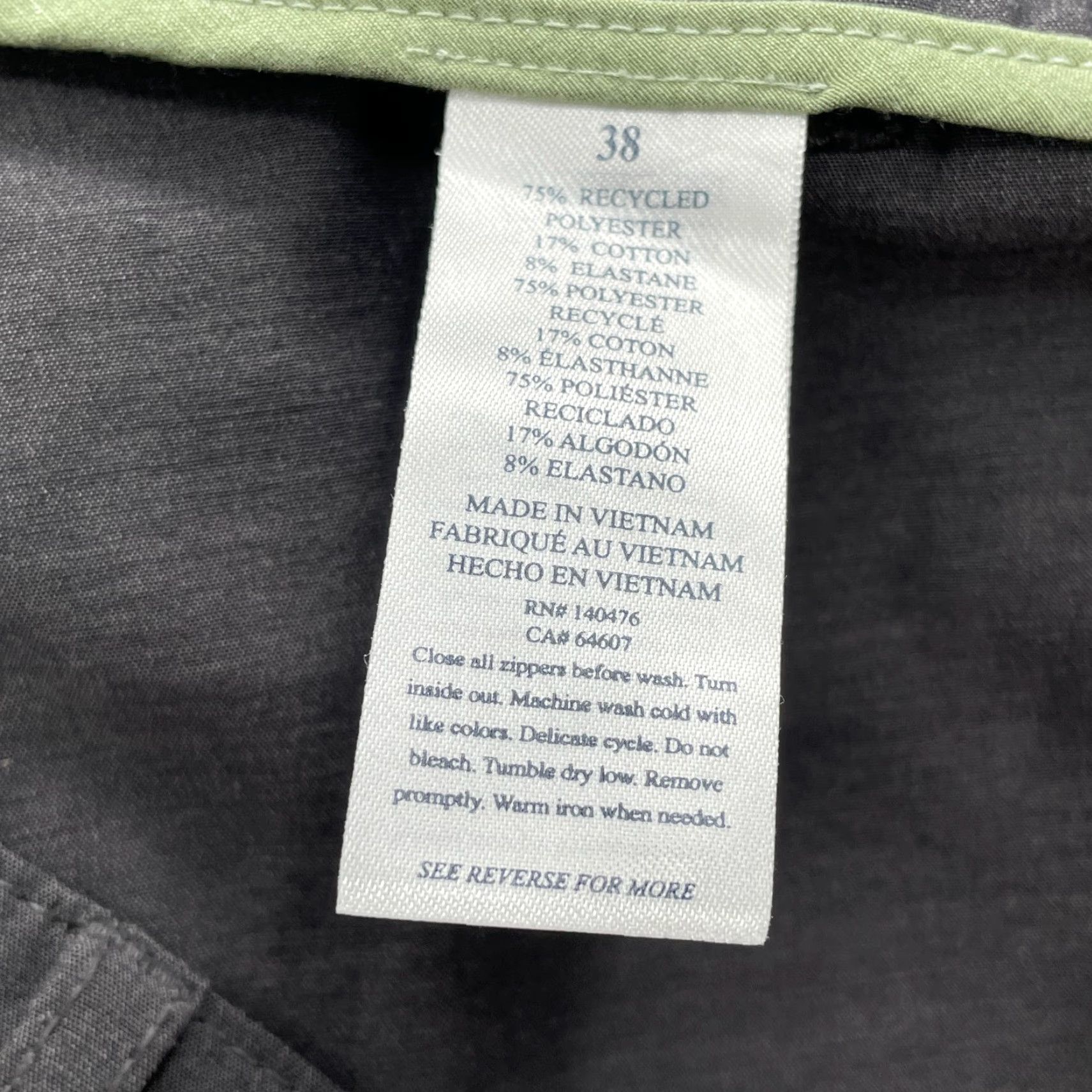 Faherty Faherty All Day Shorts 41x6* Gray Chino Outdoor Golf Performance Surf Preppy Men Size US 41 - 7 Thumbnail