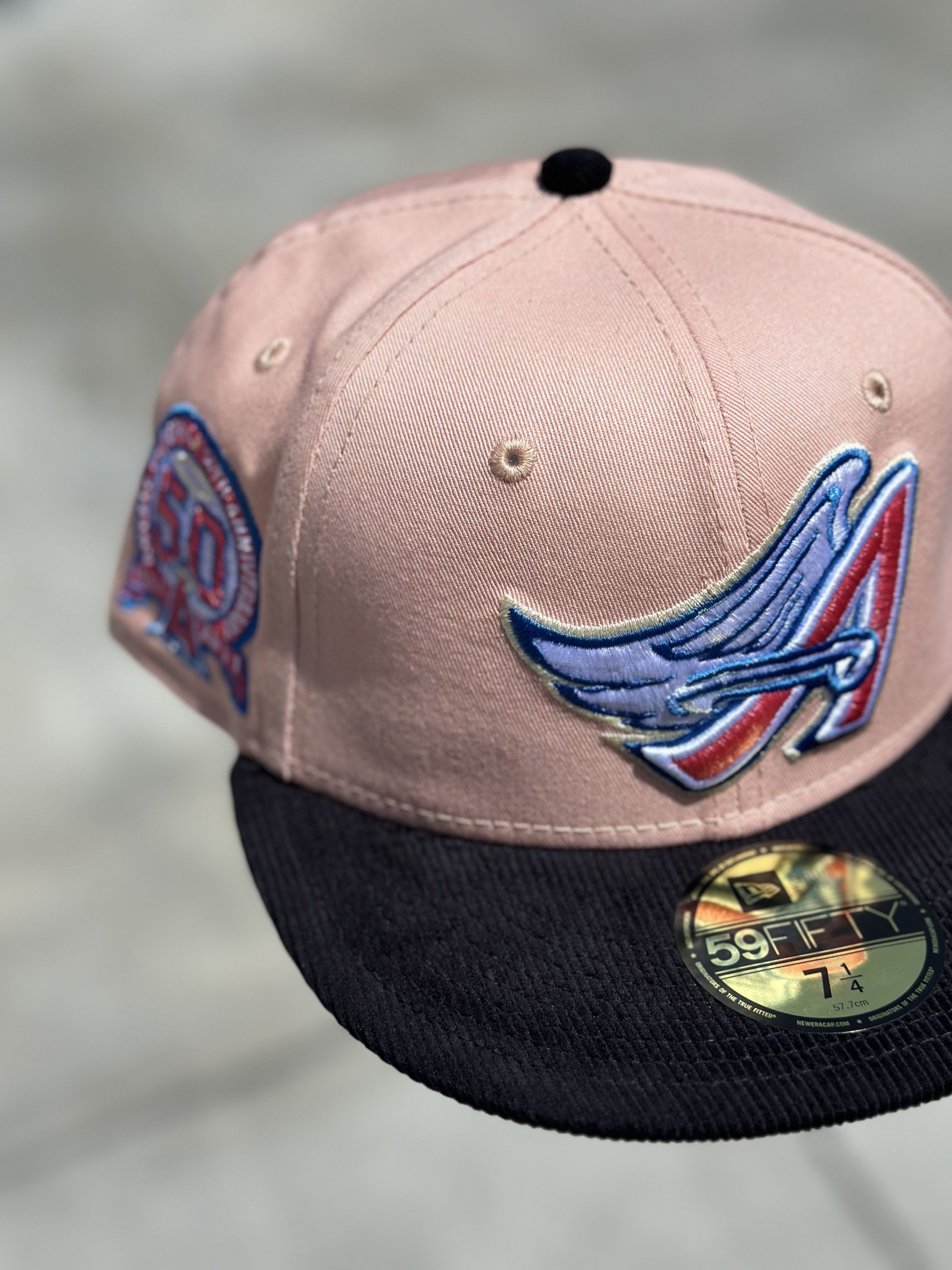 New Era 7 1/4 Anaheim Angels 50th Anniversary Fitted Size ONE SIZE - 1 Thumbnail
