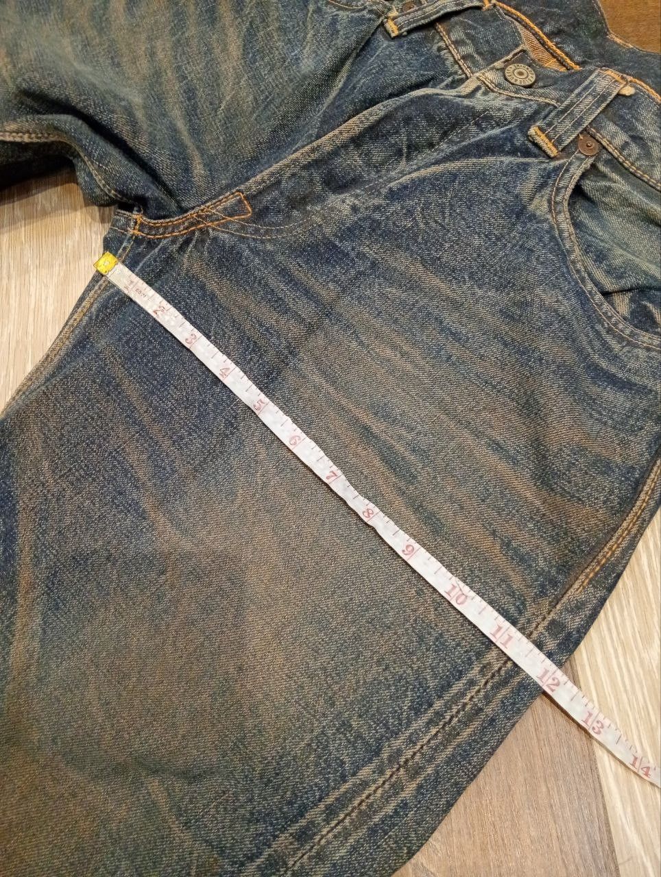 Warehouse BLUE & GRAY BY WAREHOUSE JAPAN WASHED BLUE SELVEDGE DENIM Size US 33 - 20 Thumbnail