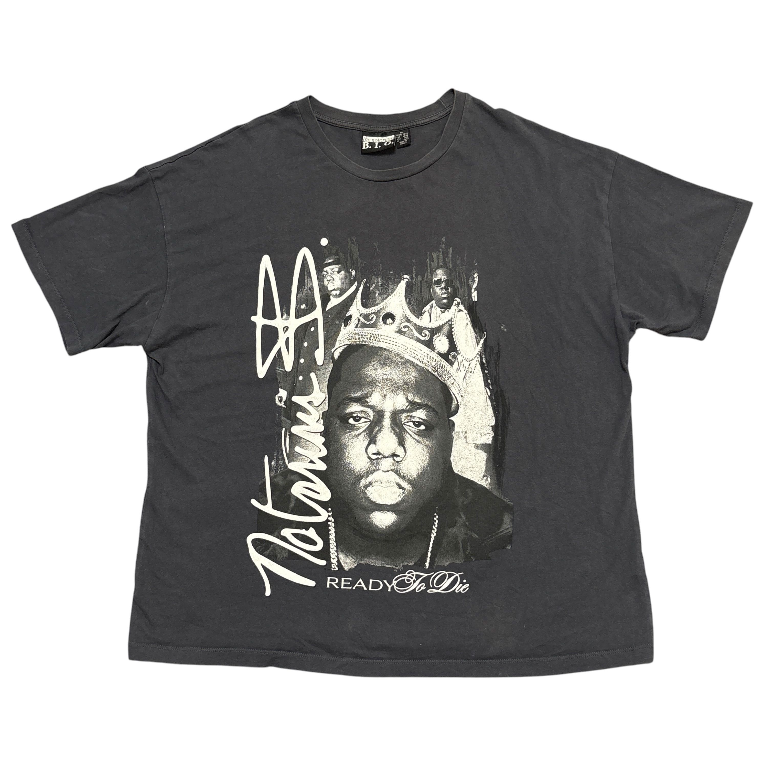 Rap Tees The Notorious Big Shirt XL Gray Hip Hop Rap Tee Size US XL / EU 56 / 4 - 1 Thumbnail