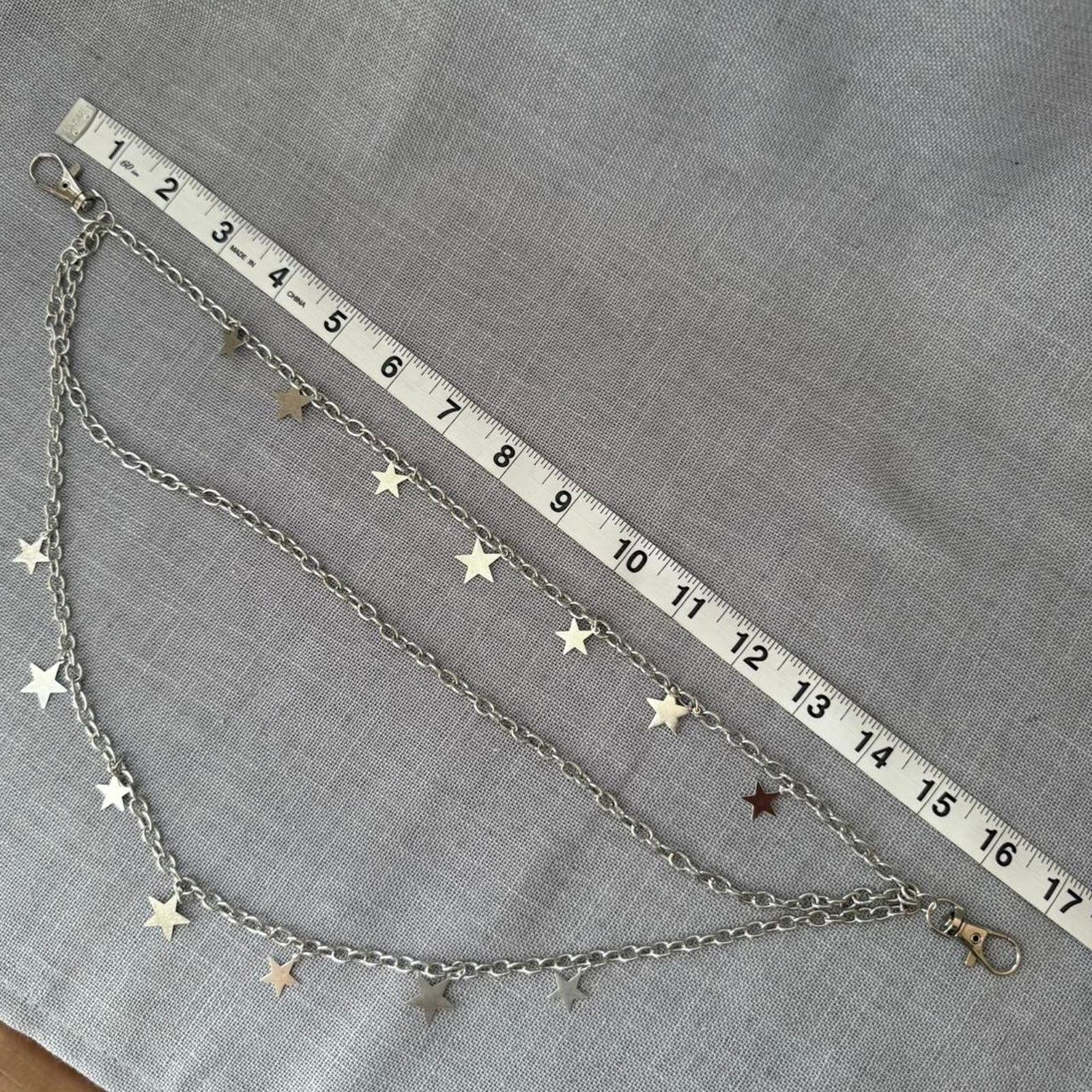 Other Y2k style style silver metal MENS2 Size ONE SIZE - 4 Thumbnail