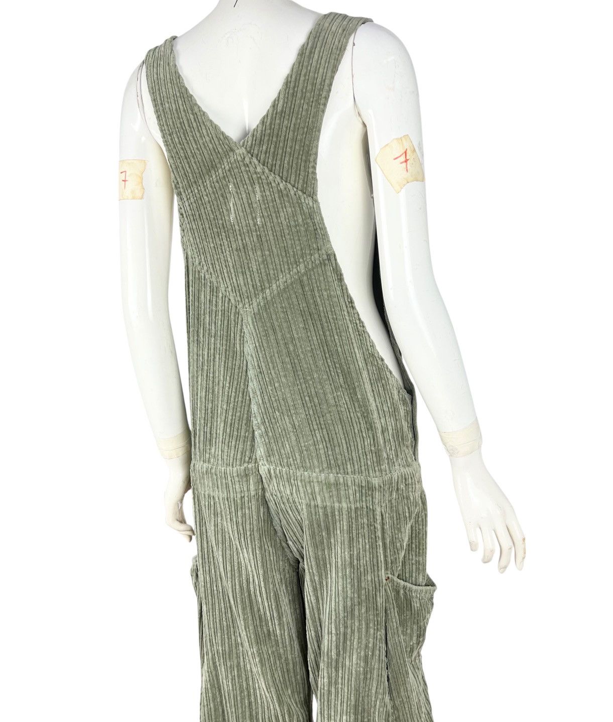 Kapital Vintage Kapital Blue hand Corduroy Flare Coverall Size 25" / US 0 / IT 36 - 16 Thumbnail