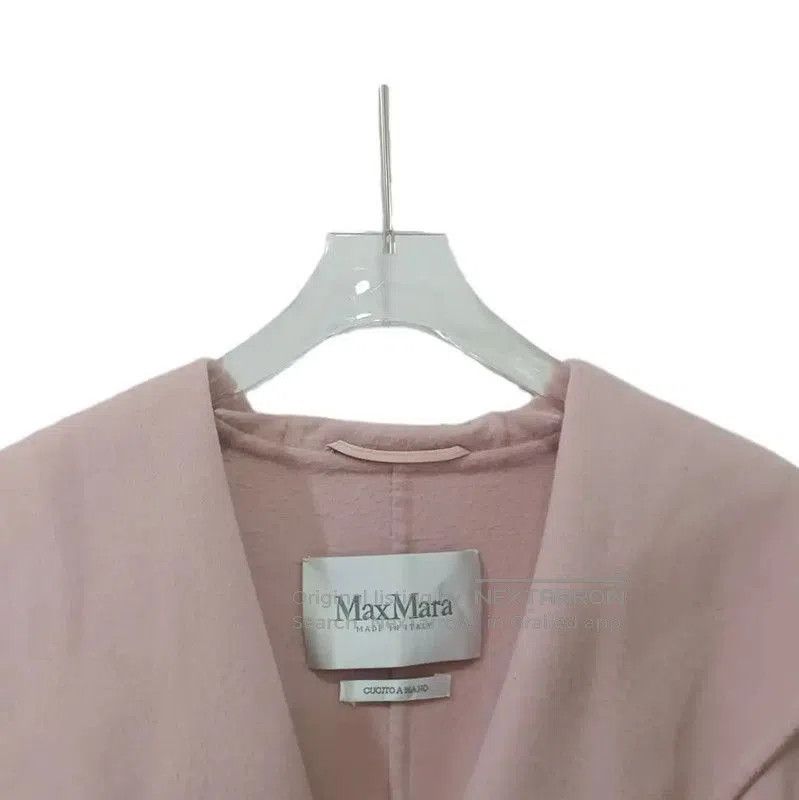 Max Mara MaxMara Pink Wool Women's Coat . Size XS / US 0-2 / IT 36-38 - 3 Thumbnail