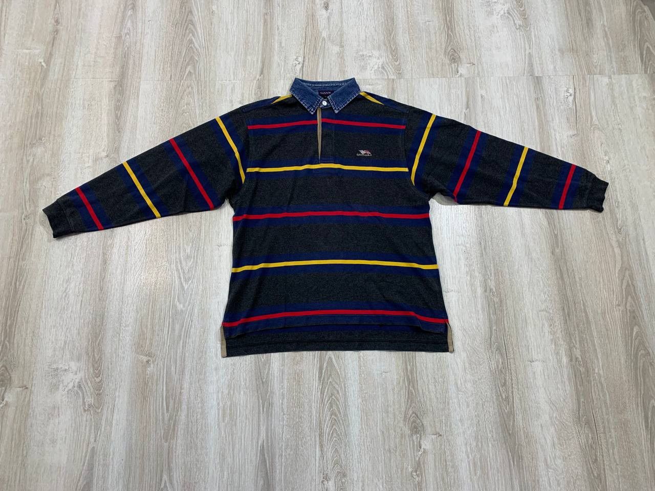 Gant × Vintage Mens vintage longsleeve rugby GANT Size L Size US L / EU 52-54 / 3 - 1 Thumbnail