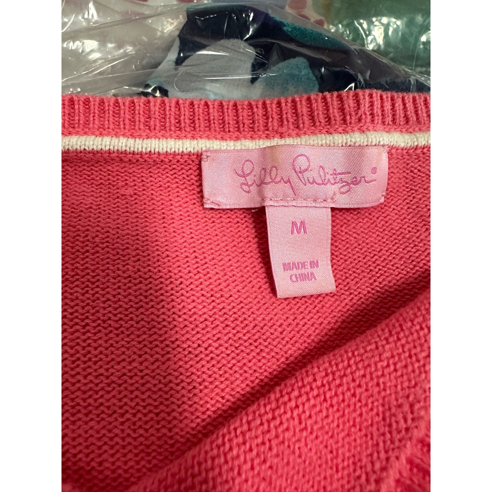 Lilly Pulitzer Lilly Pulitzer "T" Crewneck SweaterA Size M / US 6-8 / IT 42-44 - 3 Thumbnail