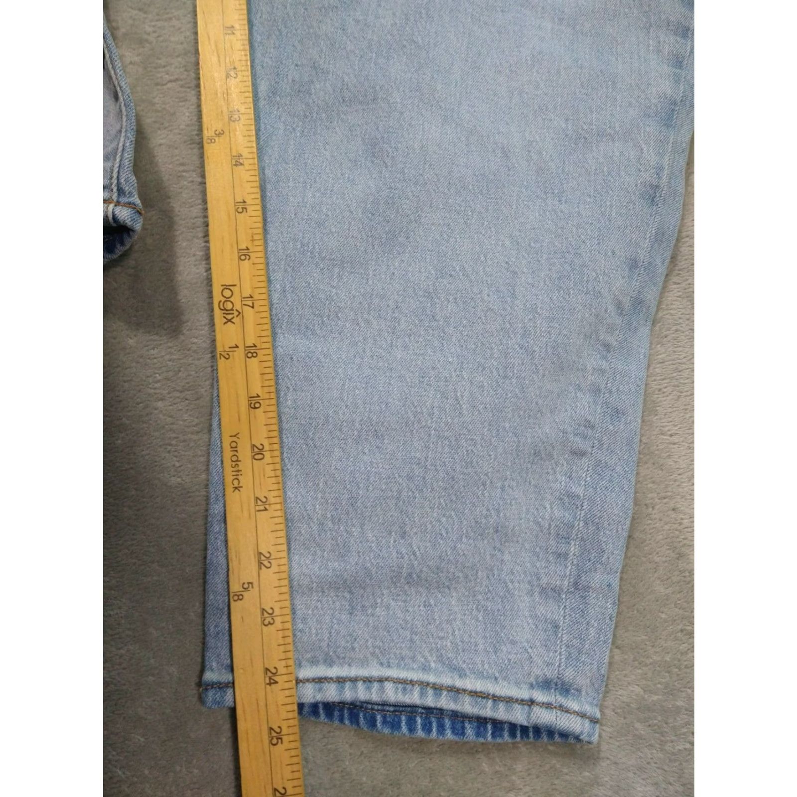 Torrid Torrid Jeans Womens 24R Blue Denim Skinny Ankle High Rise Button Fly Size 42" / US 20 - 5 Thumbnail