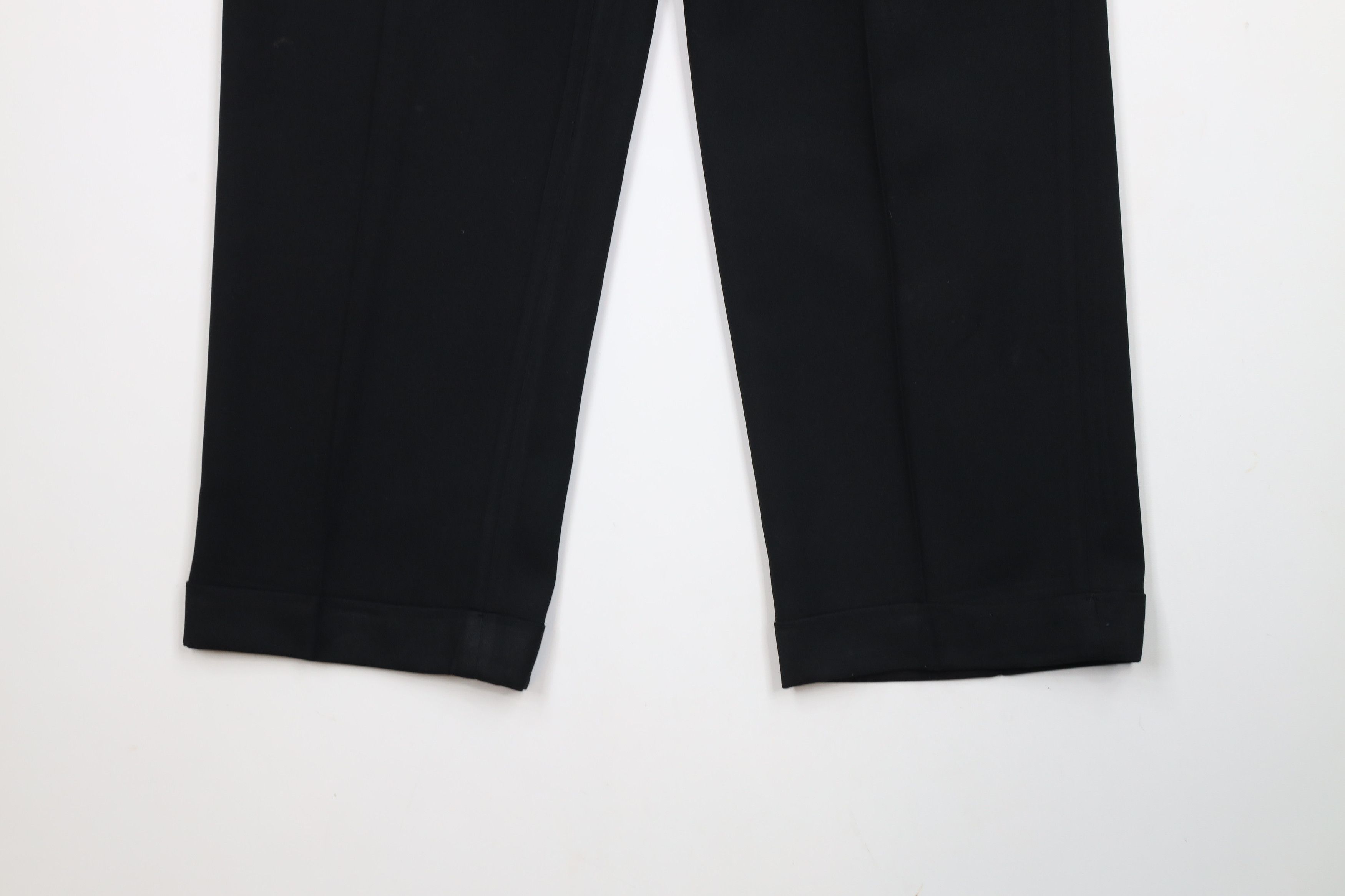 Ralph Lauren × Vintage Vintage Ralph Lauren Wide Leg Chino Pants Trousers Black Size US 34 / EU 50 - 4 Thumbnail