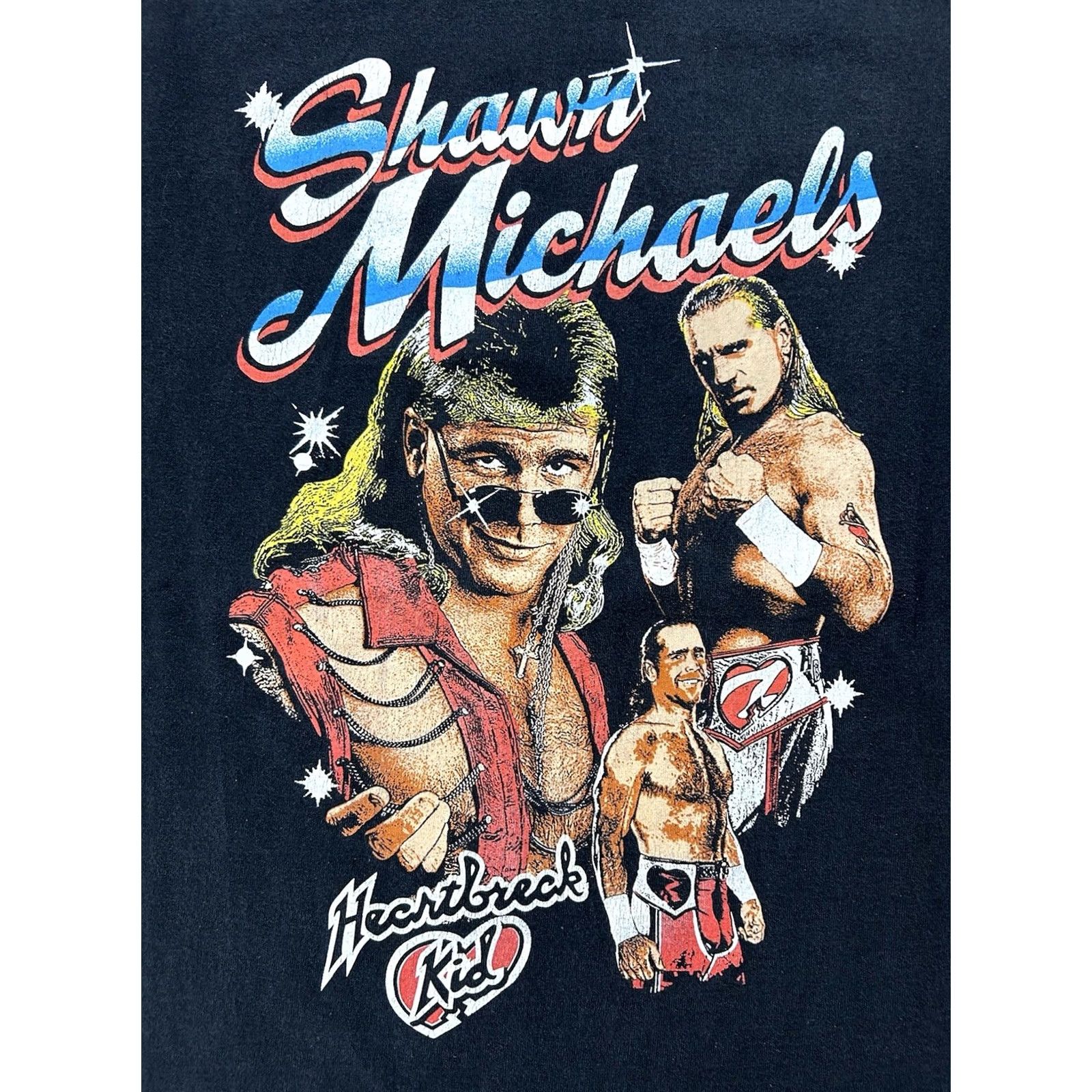Vintage WWE Legends Shawn Michaels The Heartbreak Kid T-Shirt Large 2016 Shirt Black Cotton Size US L / EU 52-54 / 3 - 2 Thumbnail
