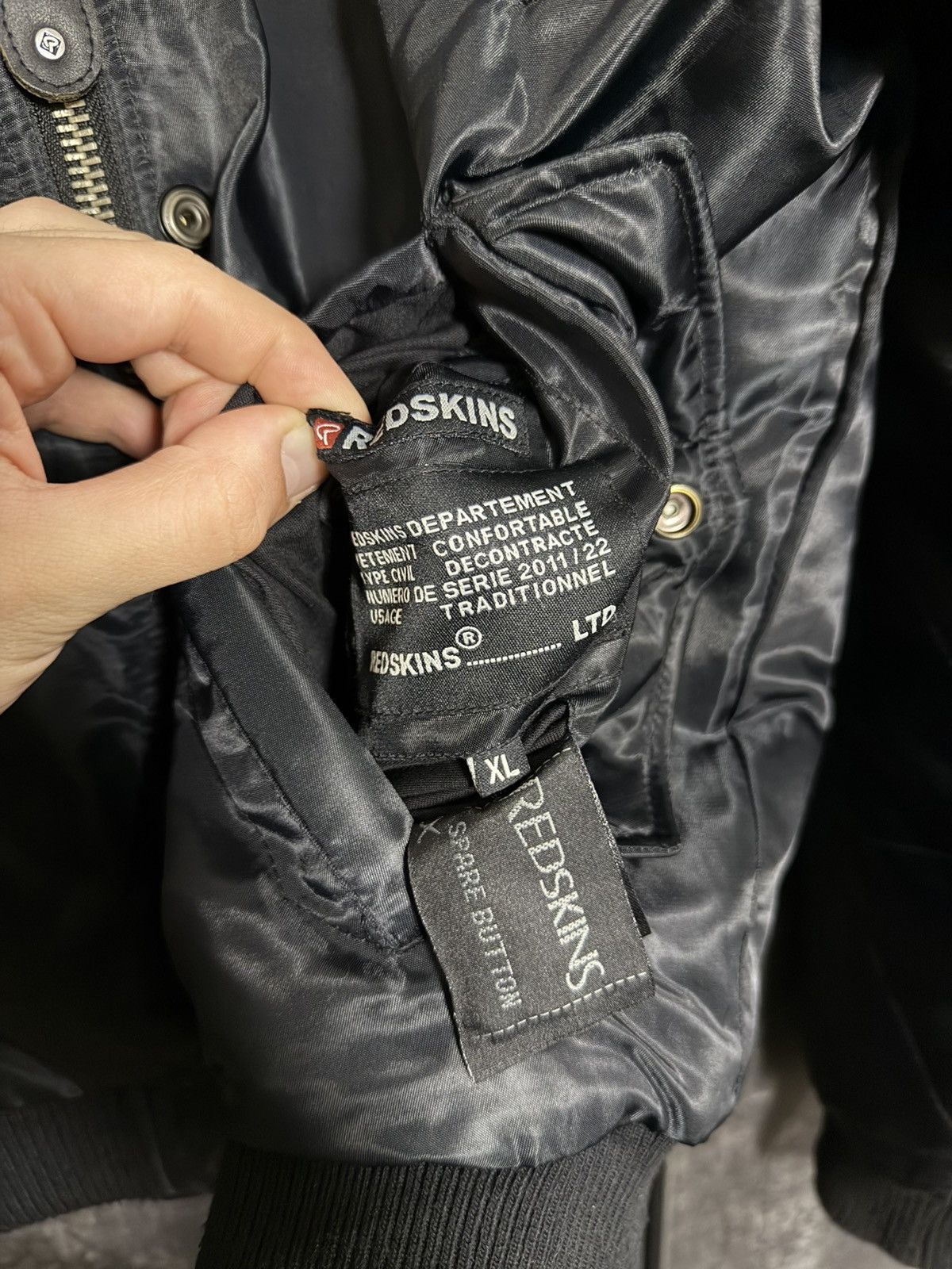 Other Vintage Redskins Reversible Bomber Jacket Y3 RRL Ma1 Alpha Size US L / EU 52-54 / 3 - 20 Thumbnail