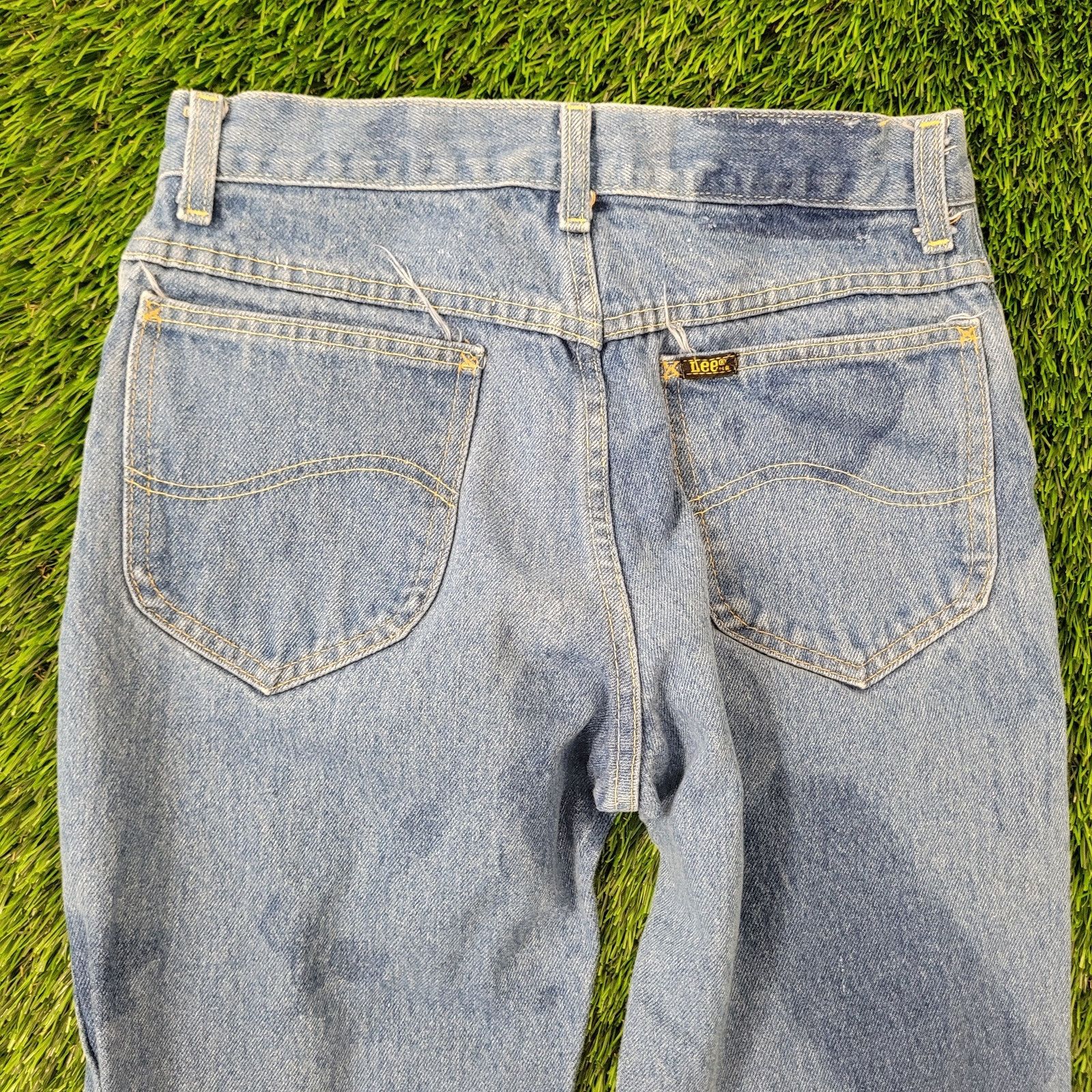 Lee Vintage 80s LEE Riders Jeans 26x31 USA Union-Made Faded Size US 26 / EU 42 - 13 Thumbnail