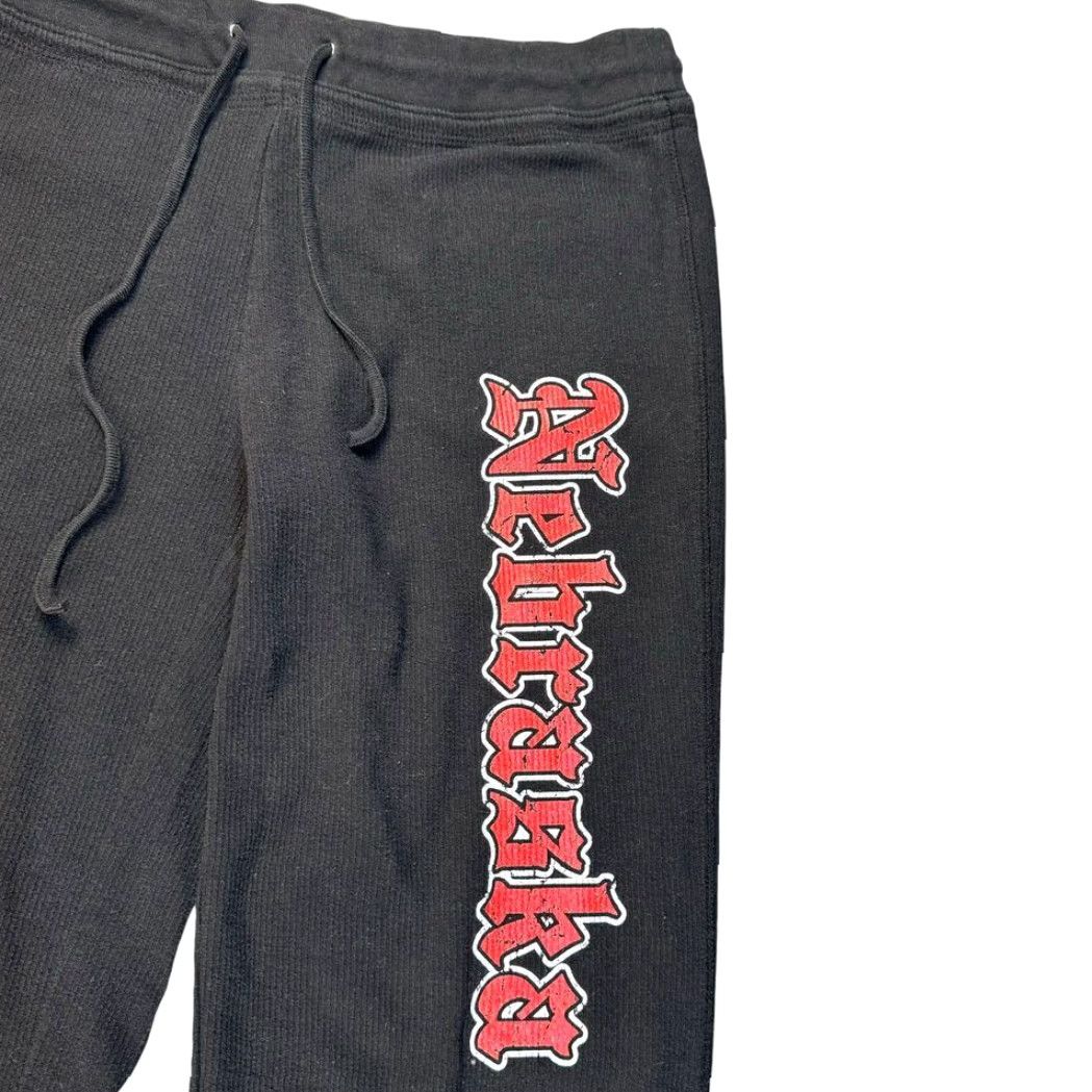 NCAA VINTAGE Huskers Sweatpants Women's XL Bootcut Nebraska Football Waffle Y2K Vintage Nike? Size 40" / US 18 - 2 Thumbnail