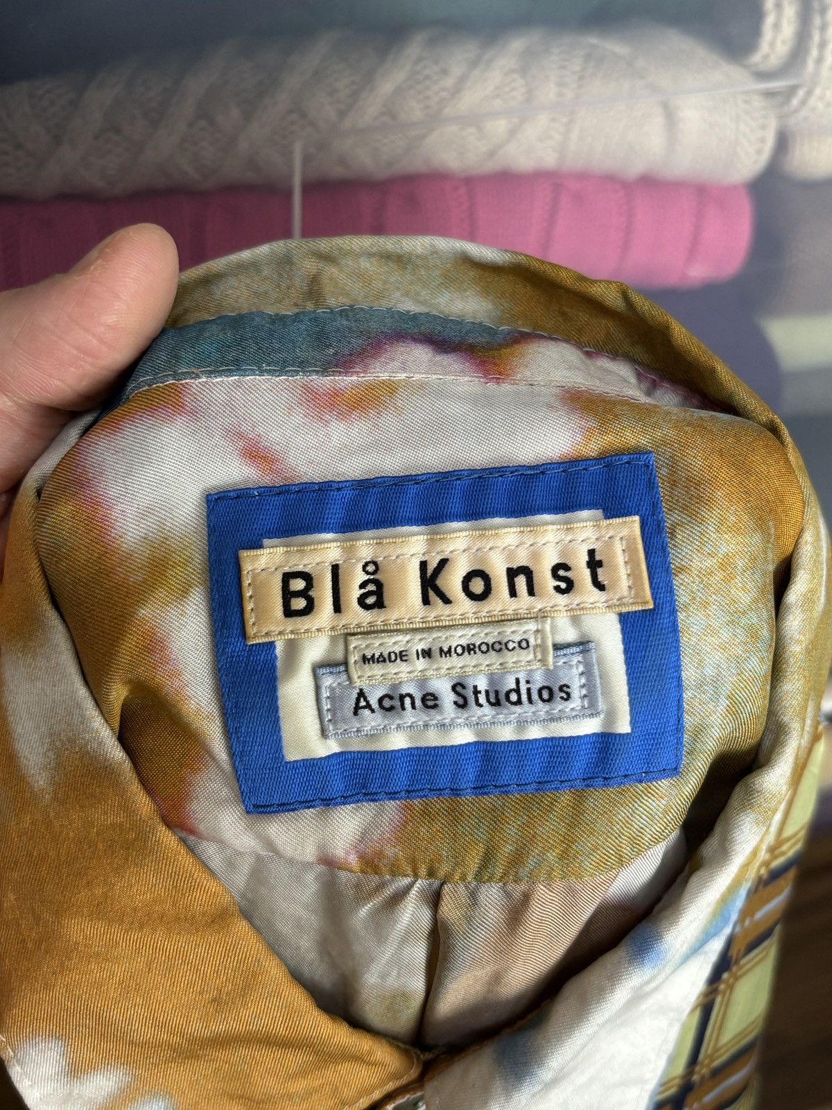 Acne Studios Acne Studios Bla Konst Road Super8 Rare Designer Shirt Size US L / EU 52-54 / 3 - 8 Thumbnail