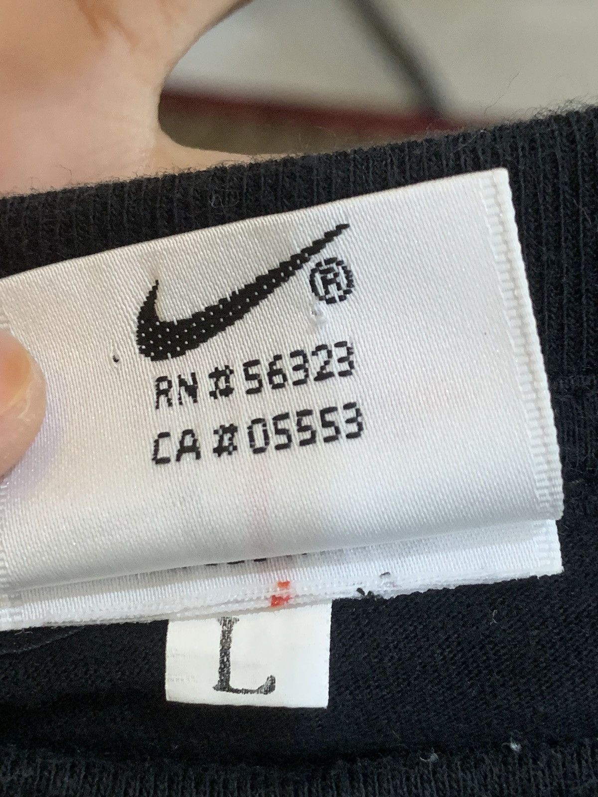 Nike Vintage Nike Swoosh Big Logo Size US L / EU 52-54 / 3 - 10 Thumbnail
