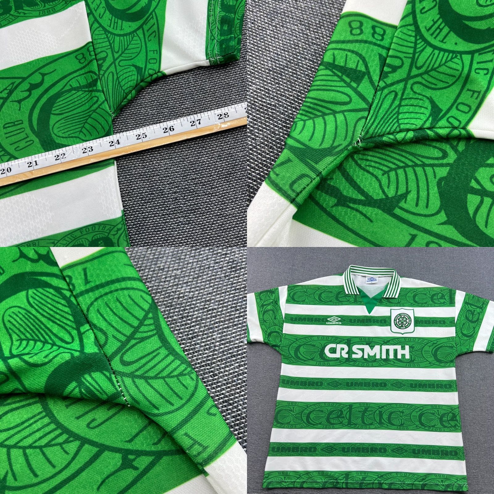 Umbro Umbro Celtic 1995 1996 1997 Home Football Jersey XL Umbro Soccer Shirt Shirt Men Multicolor Size US XL / EU 56 / 4 - 9 Thumbnail