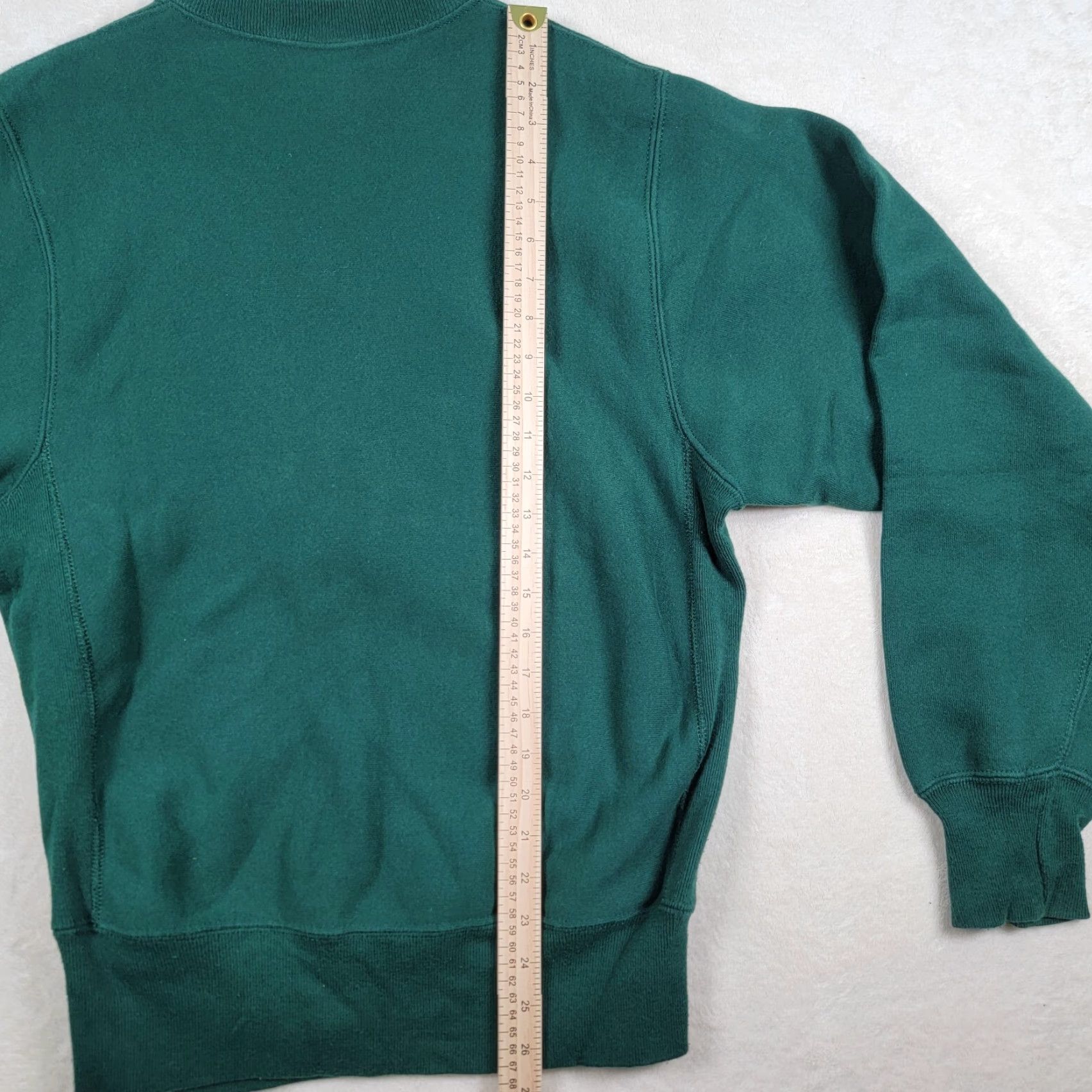 Jansport VINTAGE JanSport Men's Small CSUS Alumi Green/Blue Cotton Sweatshirt Size US S / EU 44-46 / 1 - 6 Thumbnail